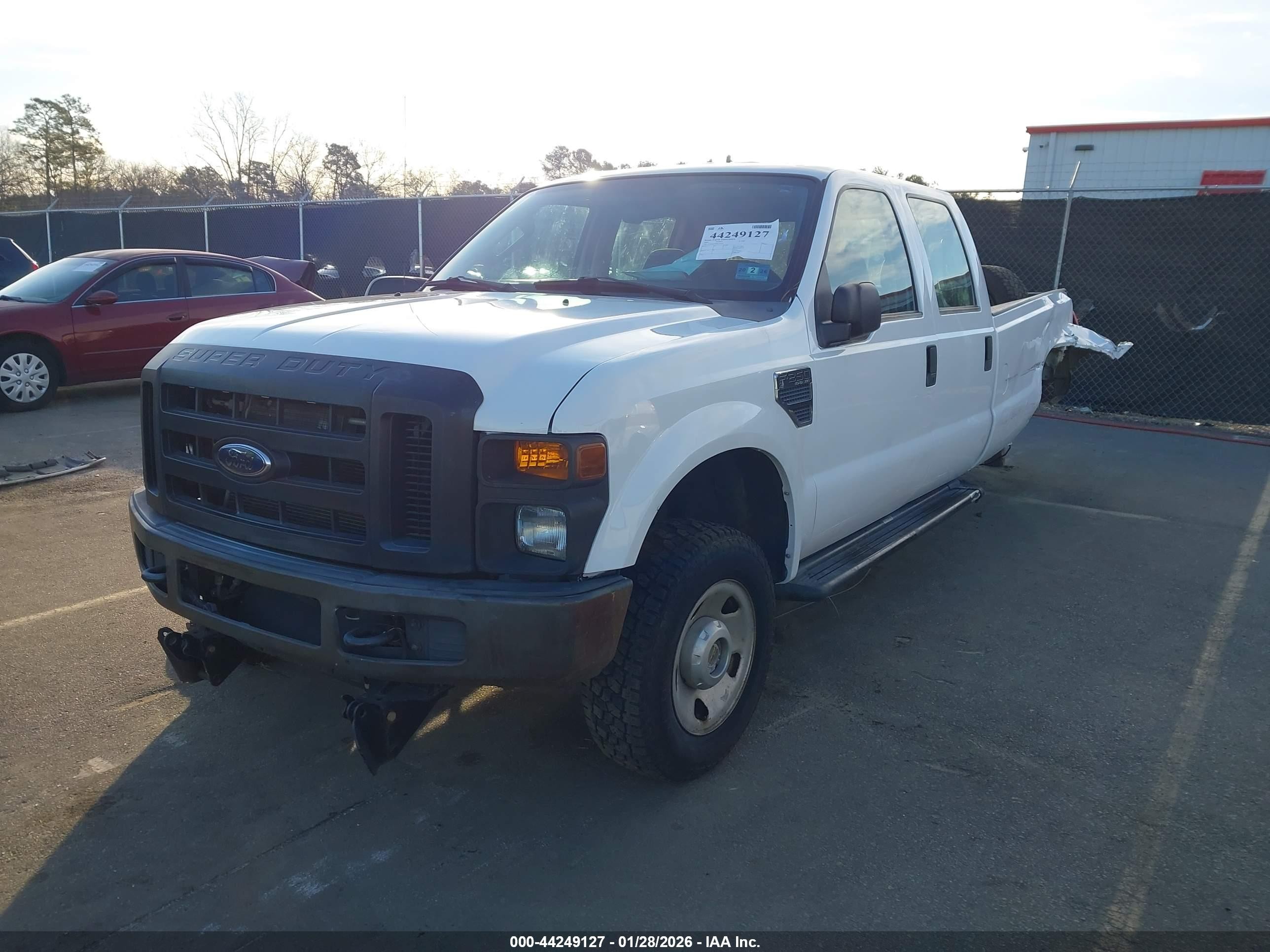 2009 Ford F-250 Fx4/king Ranch/lariat/xl/xlt White vin: 1FTSW21589EA70813