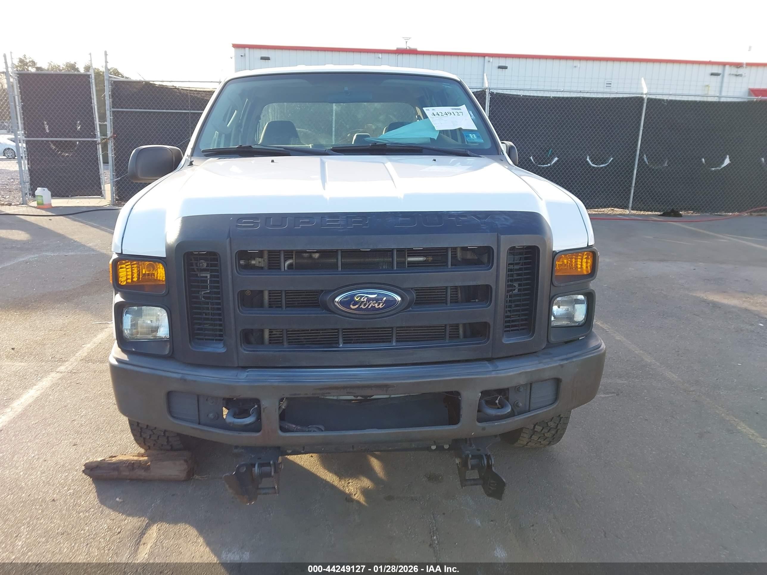 2009 Ford F-250 Fx4/king Ranch/lariat/xl/xlt White vin: 1FTSW21589EA70813