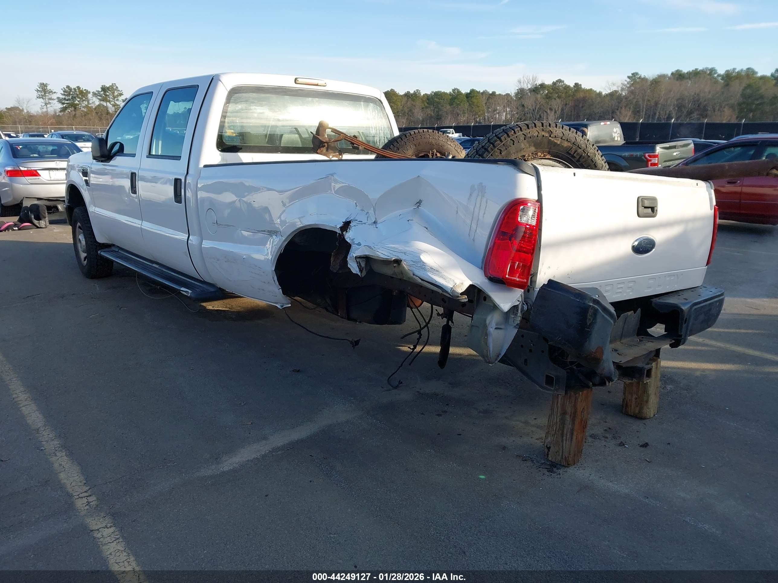 2009 Ford F-250 Fx4/king Ranch/lariat/xl/xlt White vin: 1FTSW21589EA70813