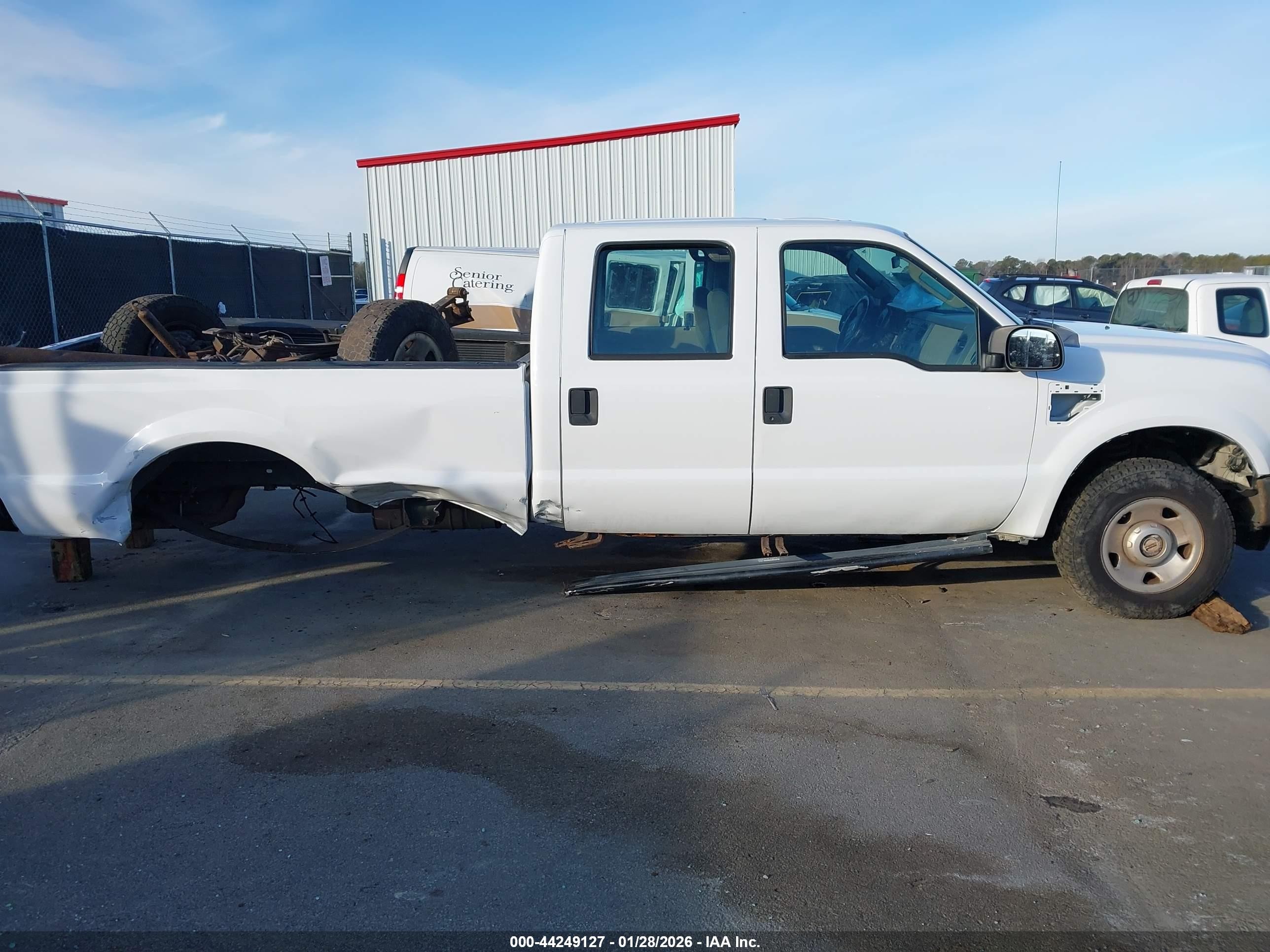 2009 Ford F-250 Fx4/king Ranch/lariat/xl/xlt White vin: 1FTSW21589EA70813