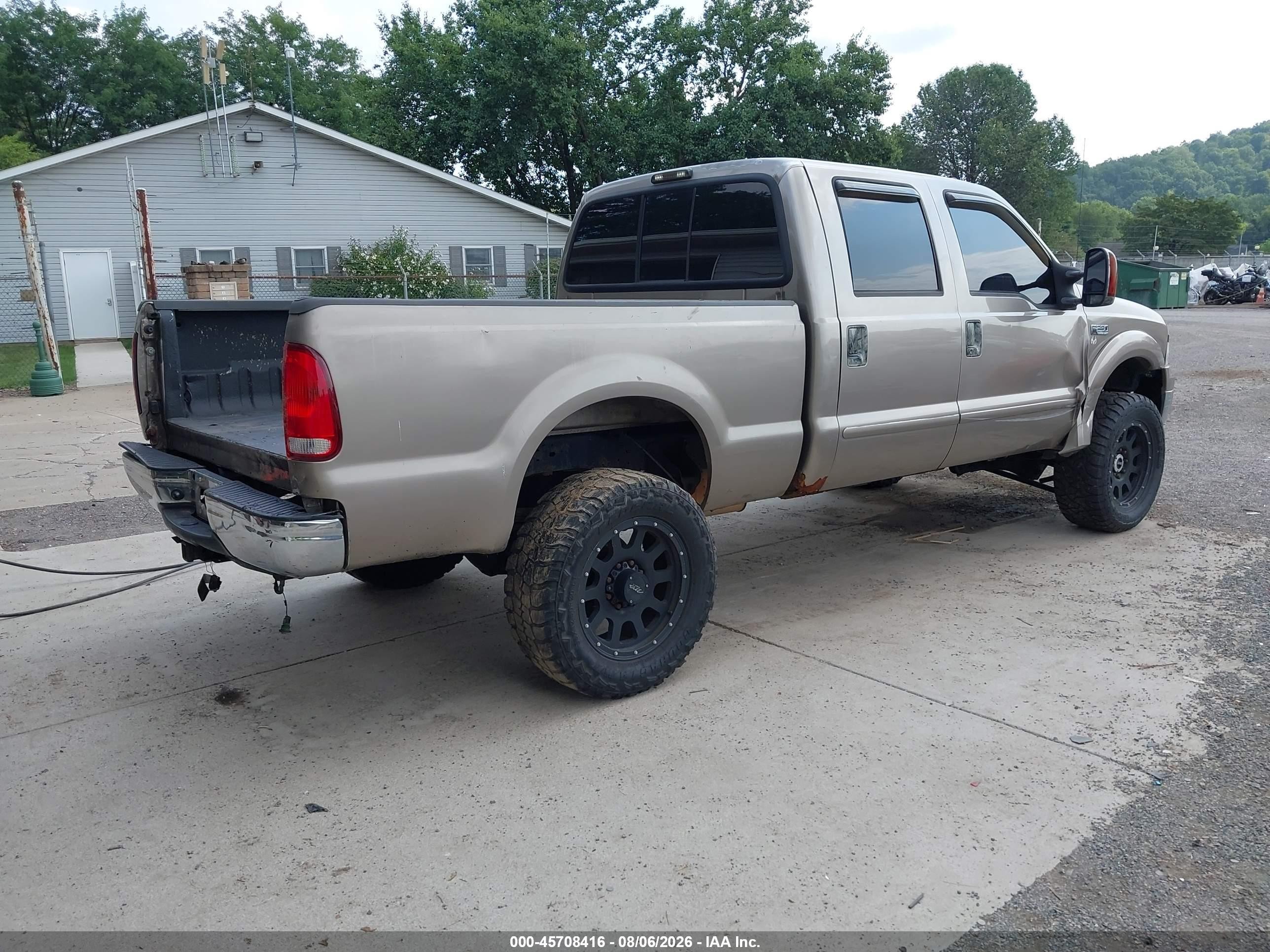 2005 Ford F-250 Lariat/xl/xlt Beige vin: 1FTSW21595EB64628