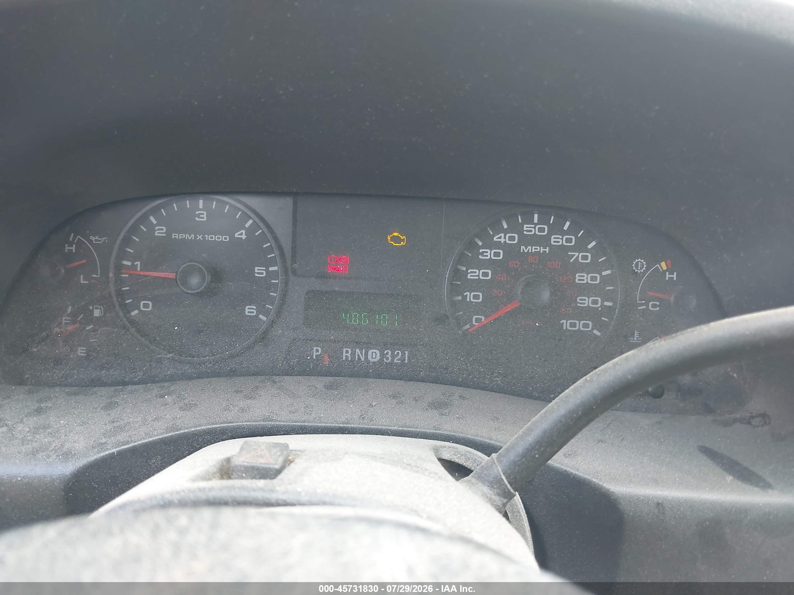 2006 Ford F-250 Lariat/xl/xlt Brown vin: 1FTSW21596EA21390