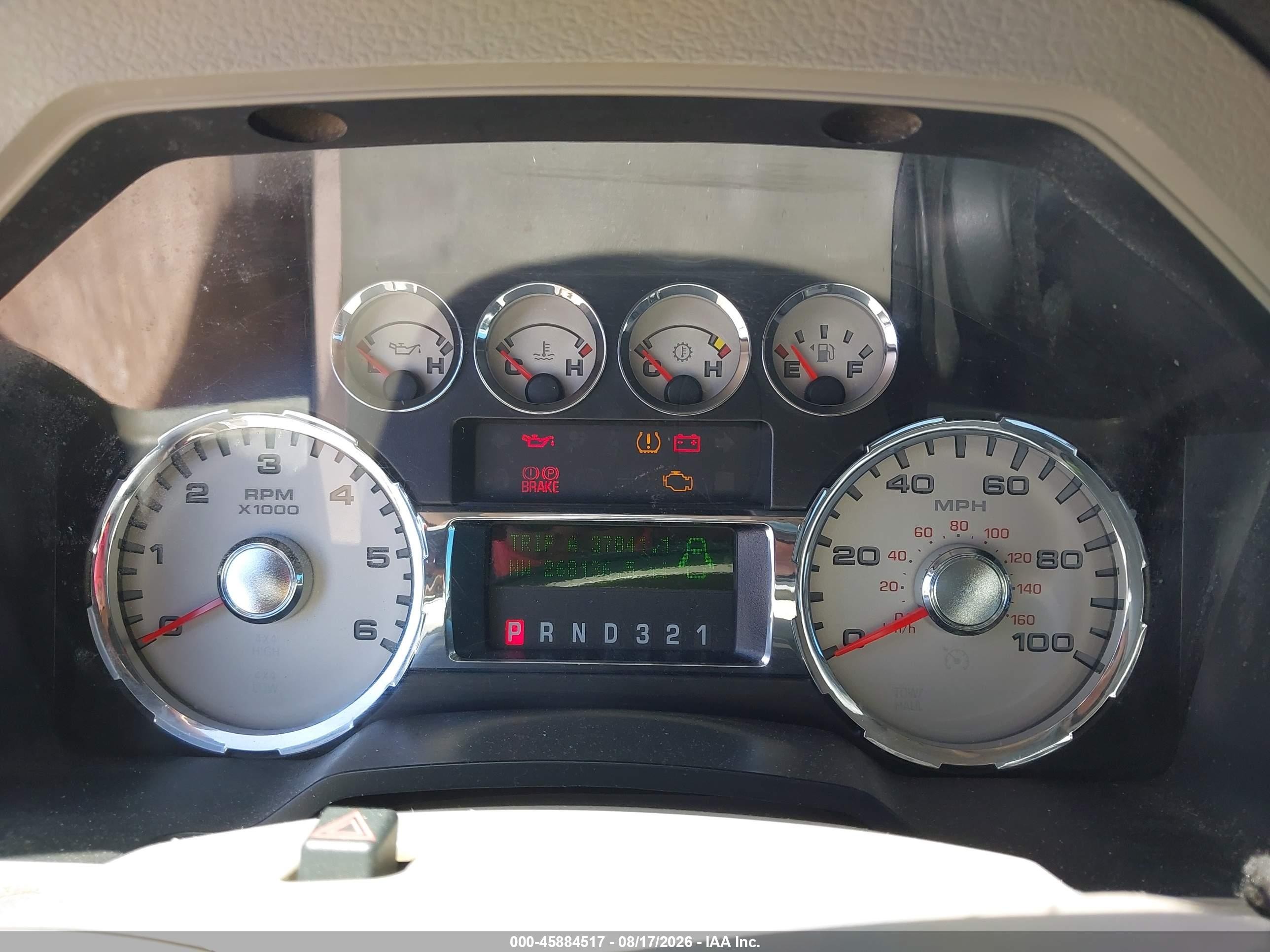 2008 Ford Super Duty F-250 Srw Fx4/king Ranch/lariat/xl/xlt White vin: 1FTSW215X8ED70576