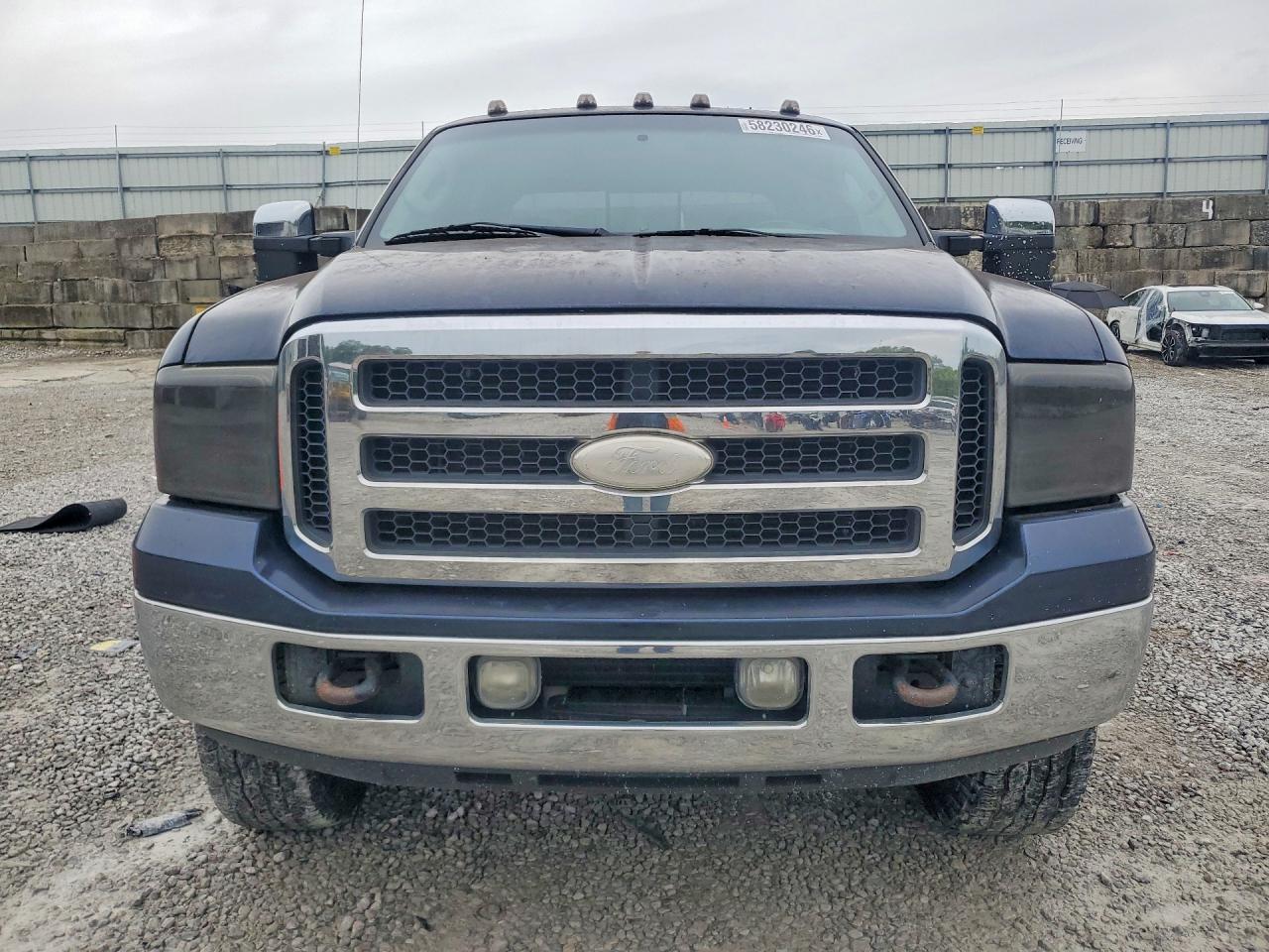 2005 Ford F250 Super Duty Blue vin: 1FTSW21P05EA43911