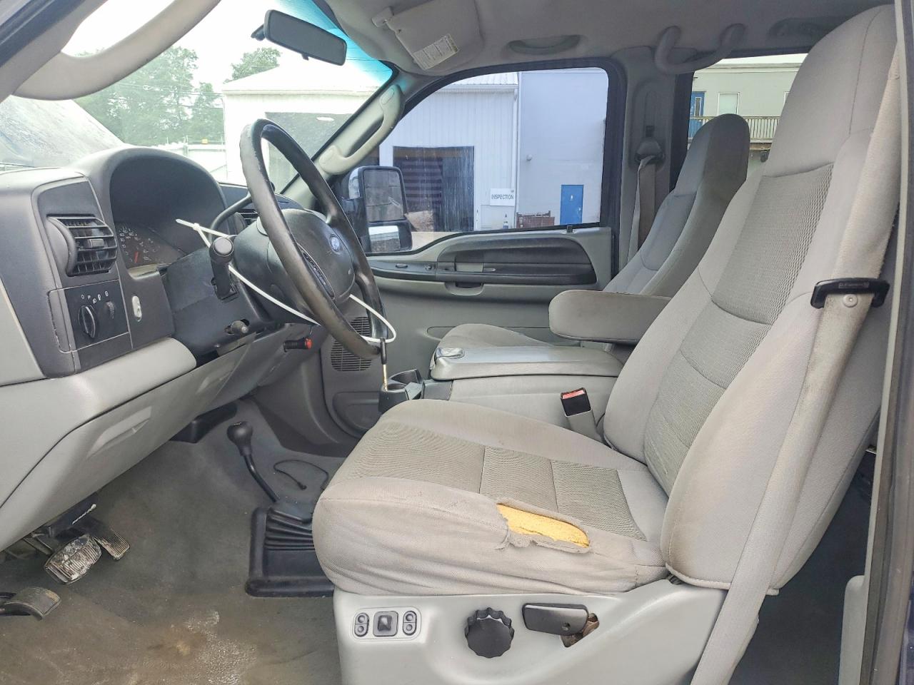 2005 Ford F250 Super Duty Blue vin: 1FTSW21P05EA43911