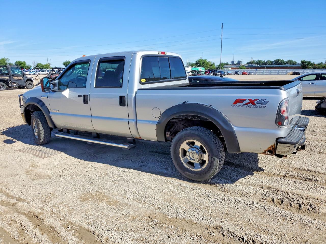 2005 Ford F250 Super Duty Silver vin: 1FTSW21P05ED38295