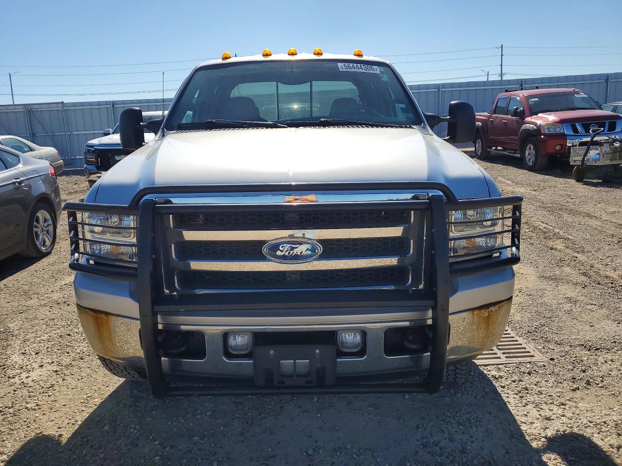 2005 Ford F250 Super Duty Silver vin: 1FTSW21P05ED38295