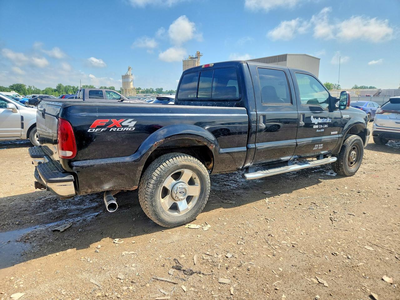 2006 Ford F250 Super Duty Black vin: 1FTSW21P06EB77268