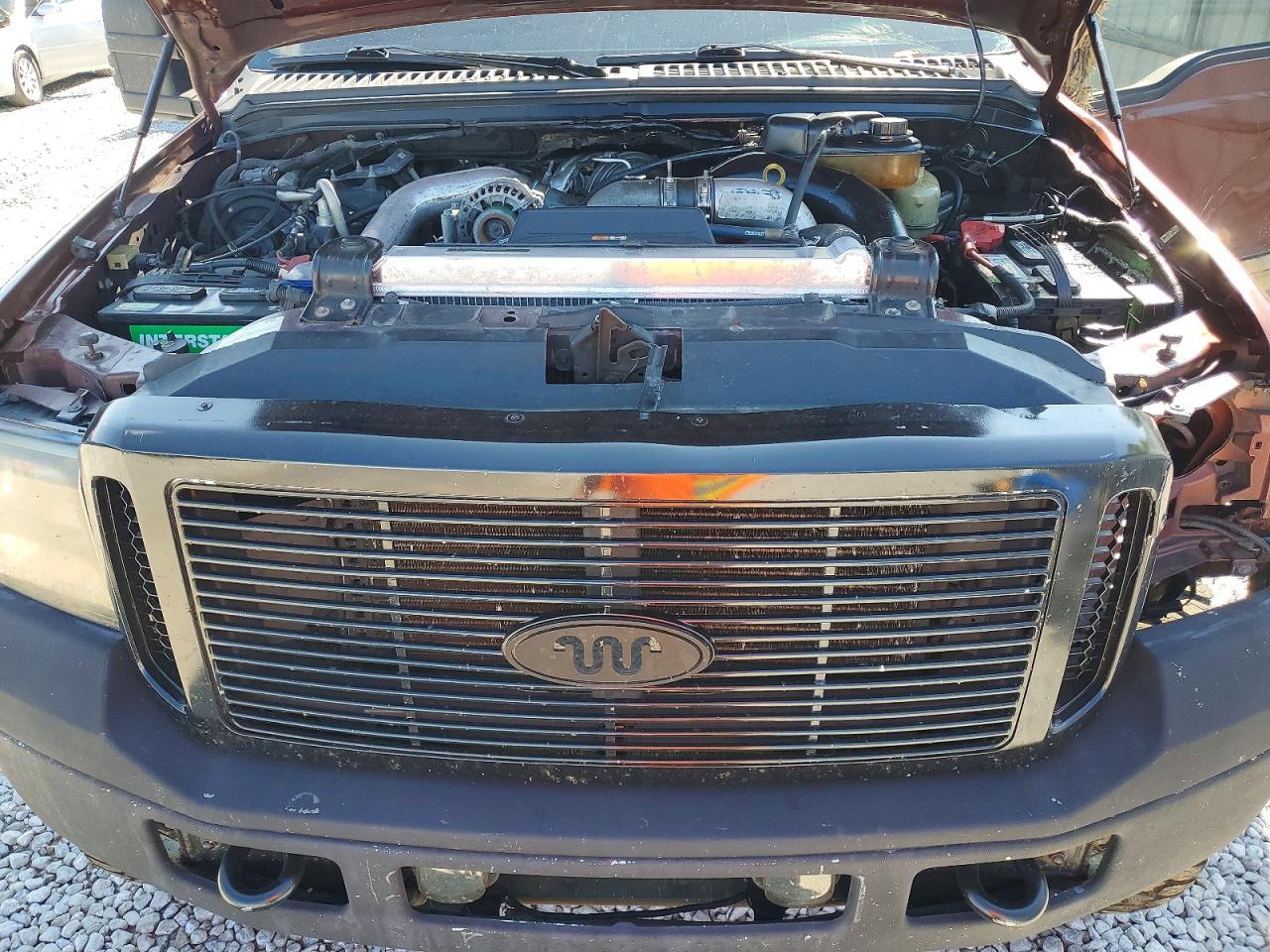 2006 Ford F250 Super Duty Burgundy vin: 1FTSW21P06ED15570