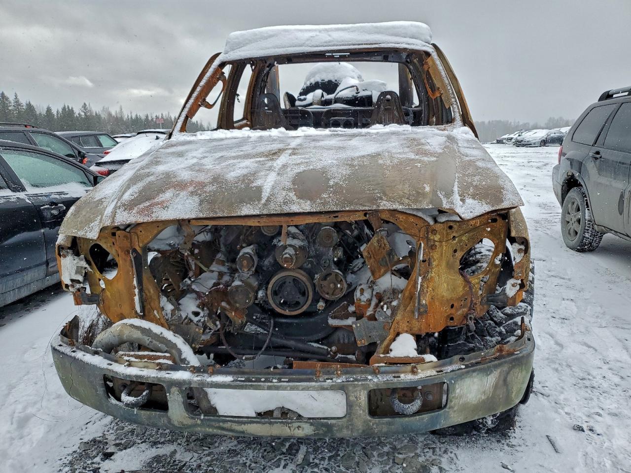 2005 Ford F250 Super Duty Пожар vin: 1FTSW21P15EA81177