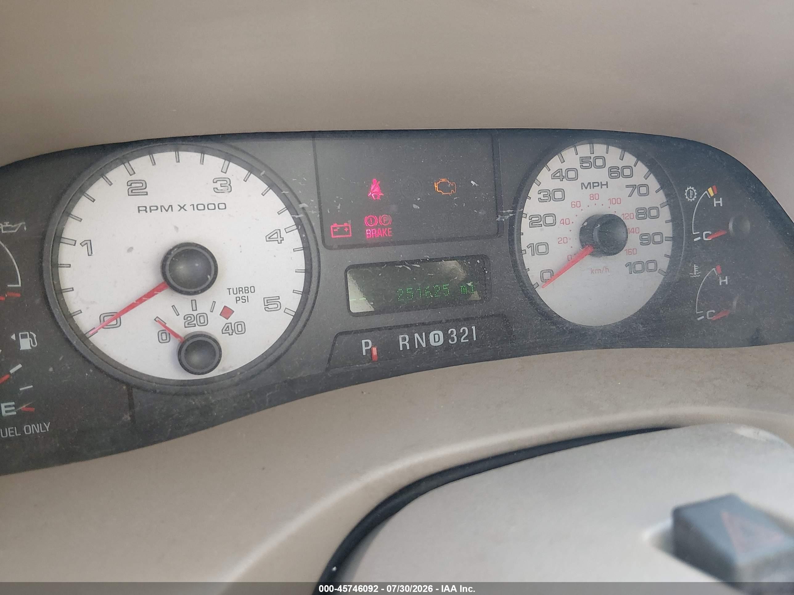 2005 Ford F-250 Lariat/xl/xlt Белый vin: 1FTSW21P15EC22541