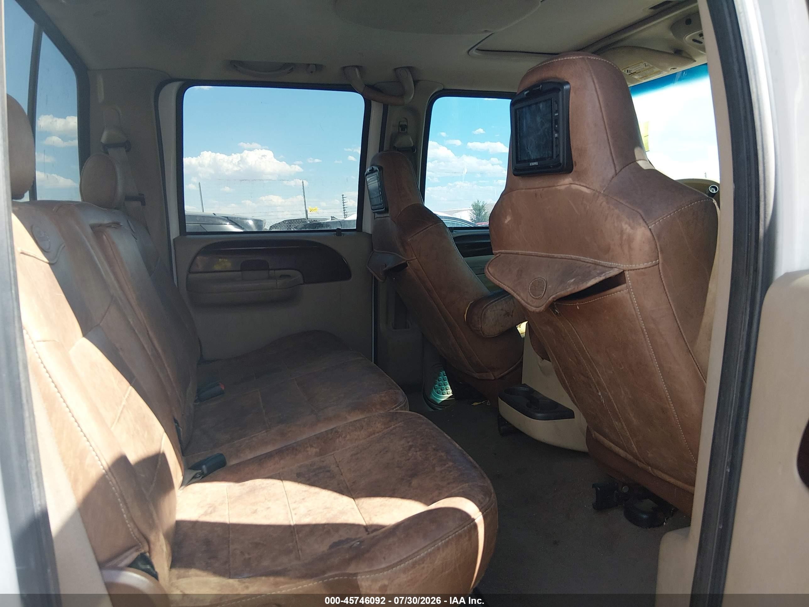 2005 Ford F-250 Lariat/xl/xlt Белый vin: 1FTSW21P15EC22541