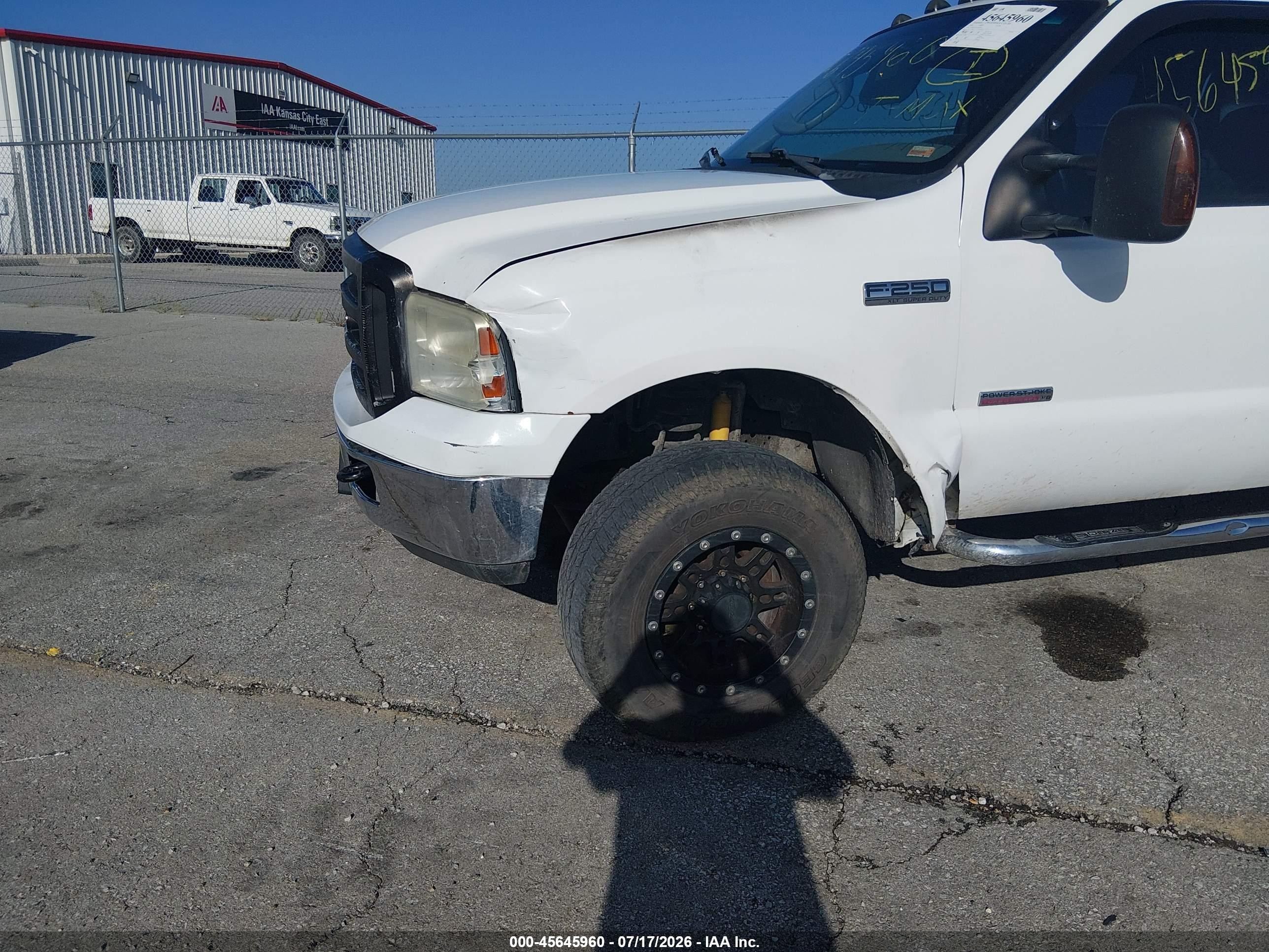 2006 Ford F-250 Lariat/xl/xlt White vin: 1FTSW21P16EC86144