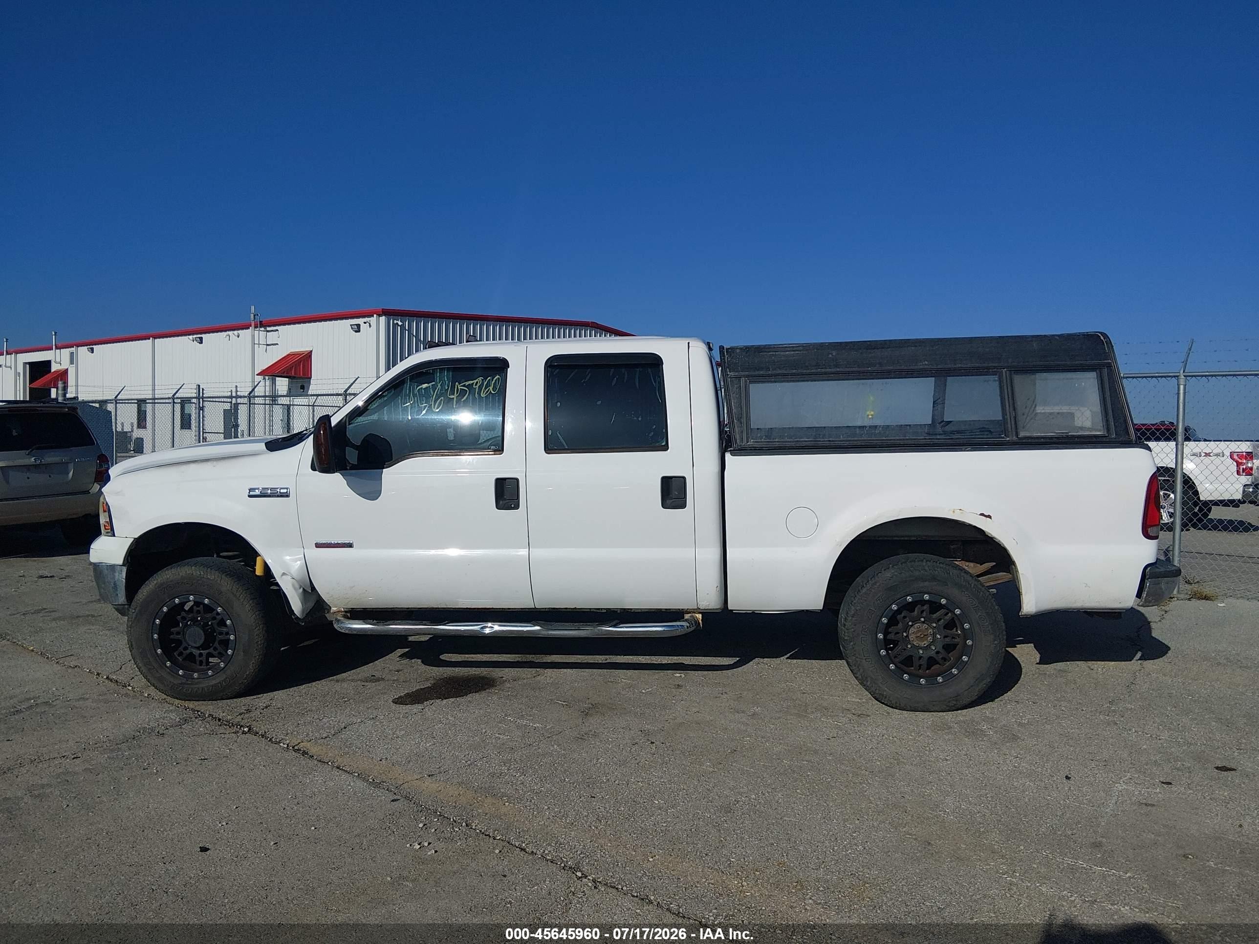 2006 Ford F-250 Lariat/xl/xlt White vin: 1FTSW21P16EC86144