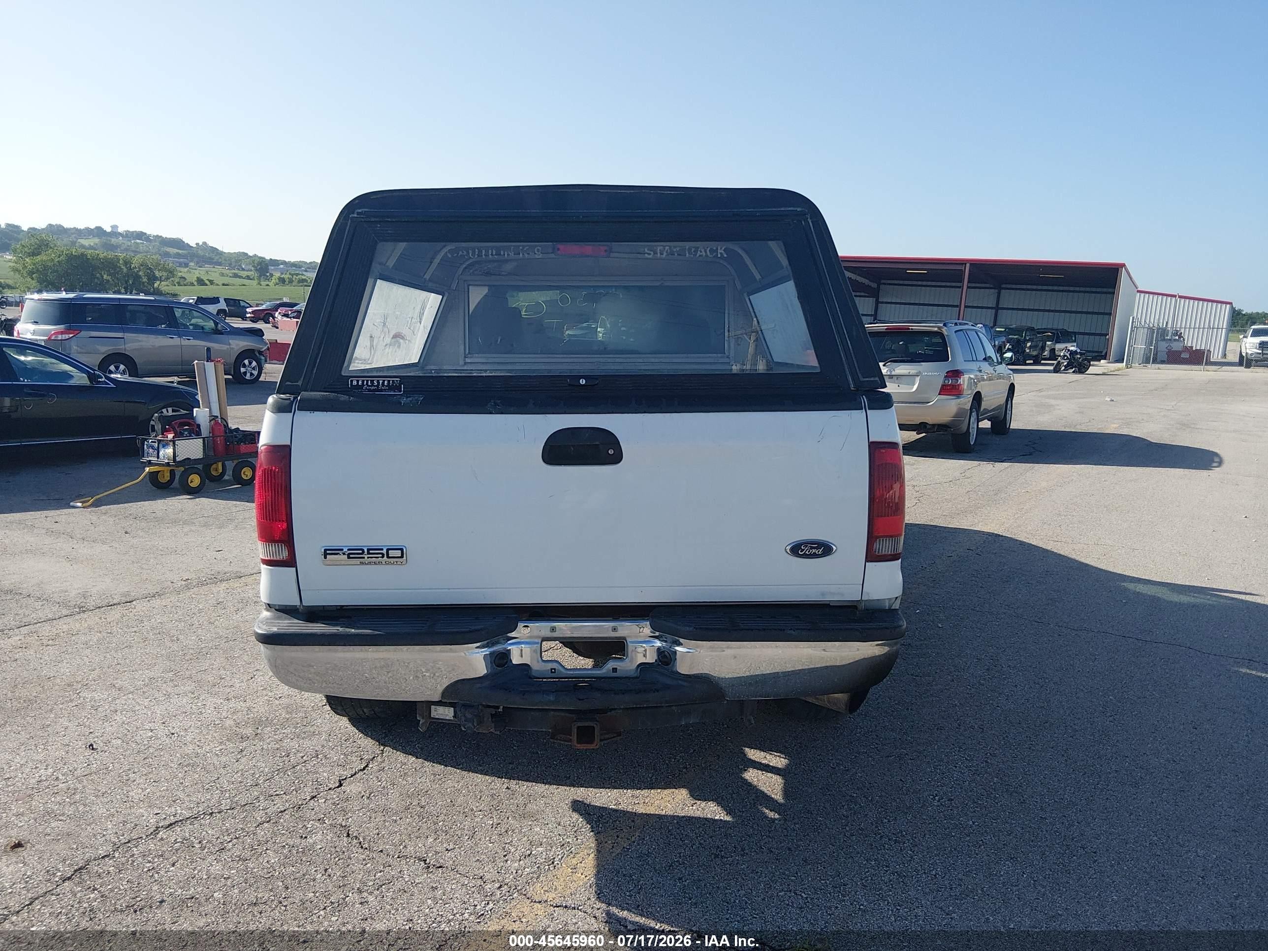 2006 Ford F-250 Lariat/xl/xlt White vin: 1FTSW21P16EC86144