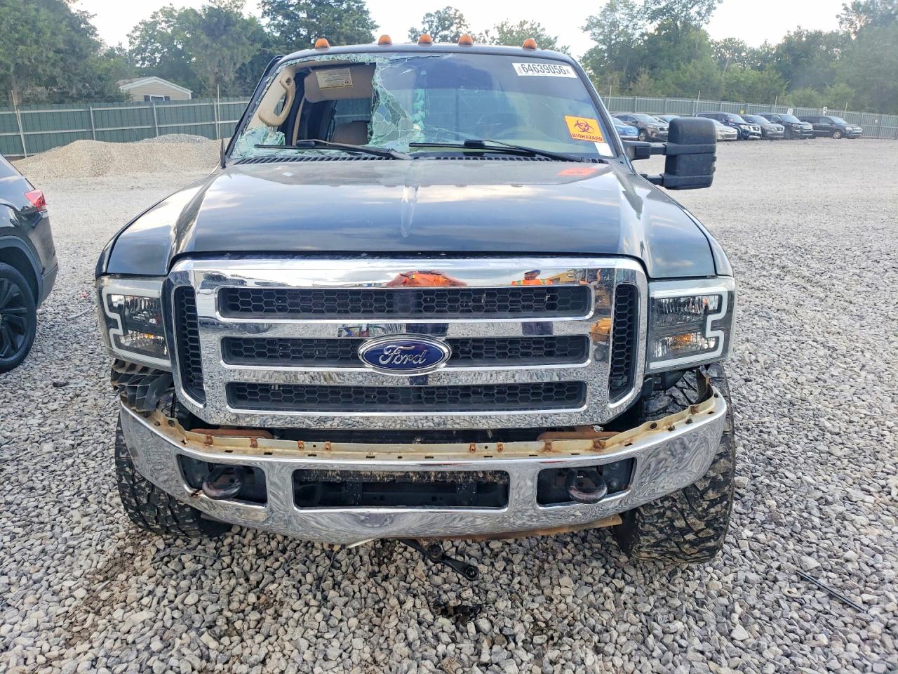 2006 Ford F250 Super Duty Green vin: 1FTSW21P16ED43815