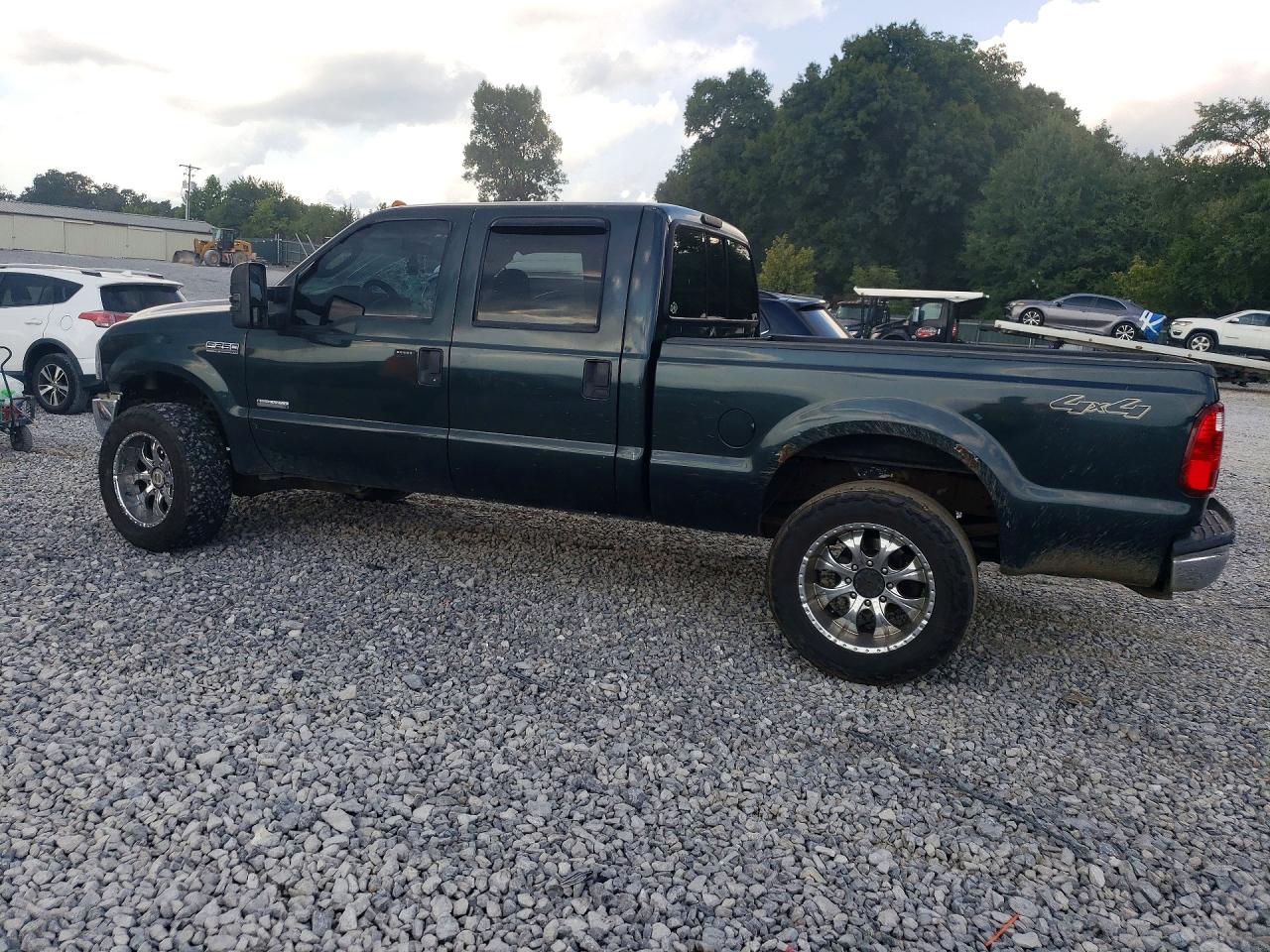2006 Ford F250 Super Duty Green vin: 1FTSW21P16ED43815