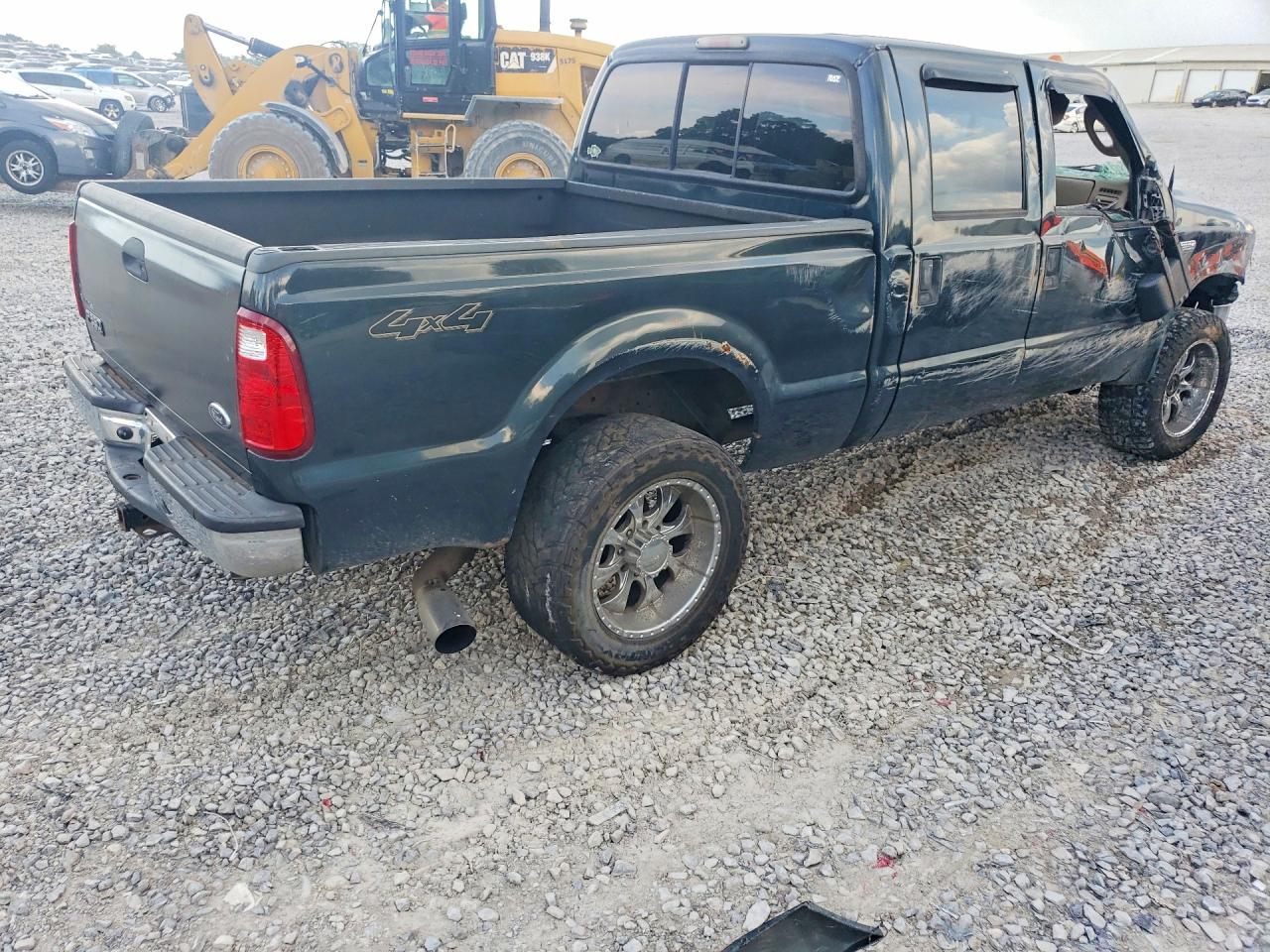 2006 Ford F250 Super Duty Green vin: 1FTSW21P16ED43815