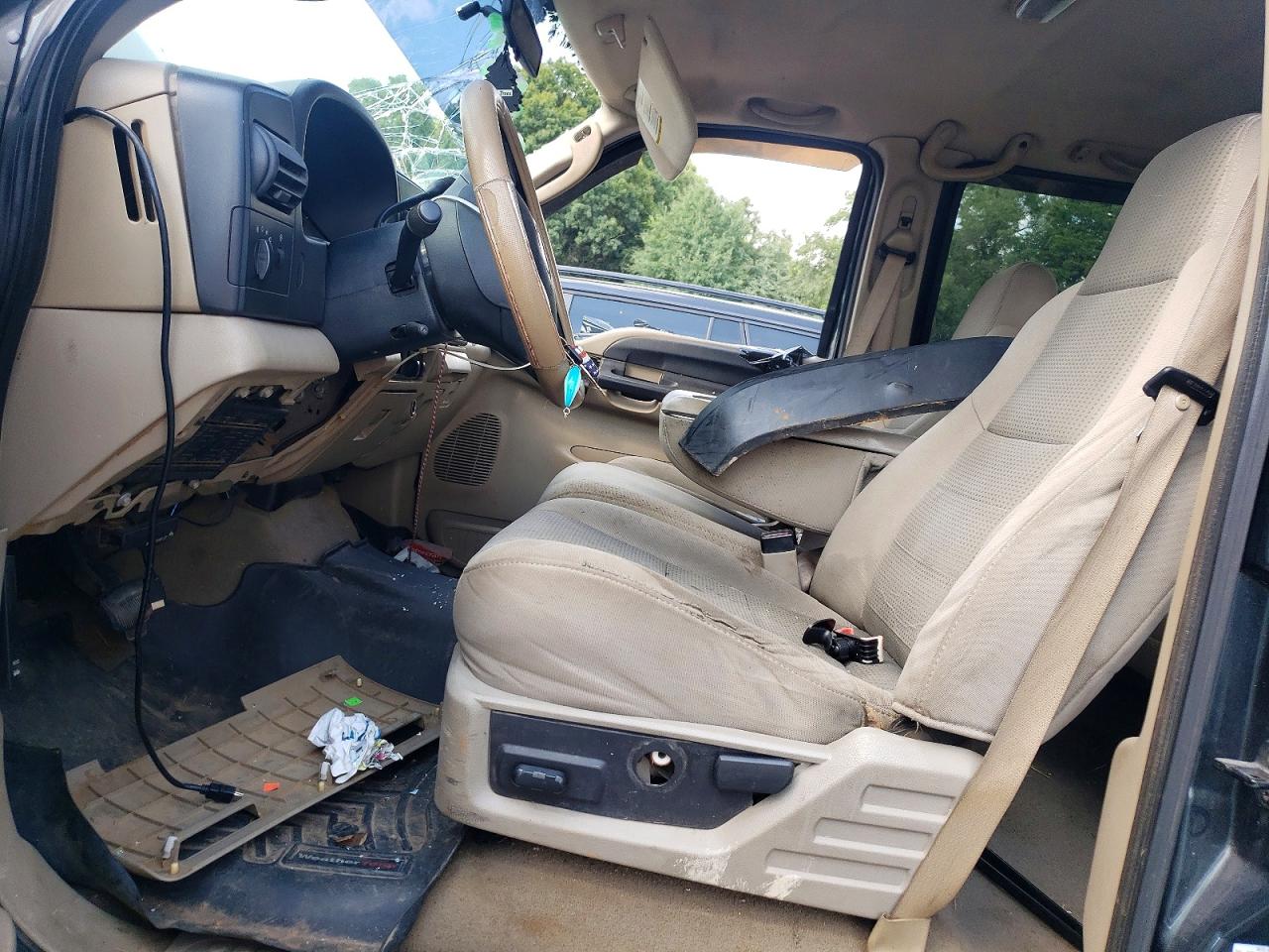 2006 Ford F250 Super Duty Green vin: 1FTSW21P16ED43815