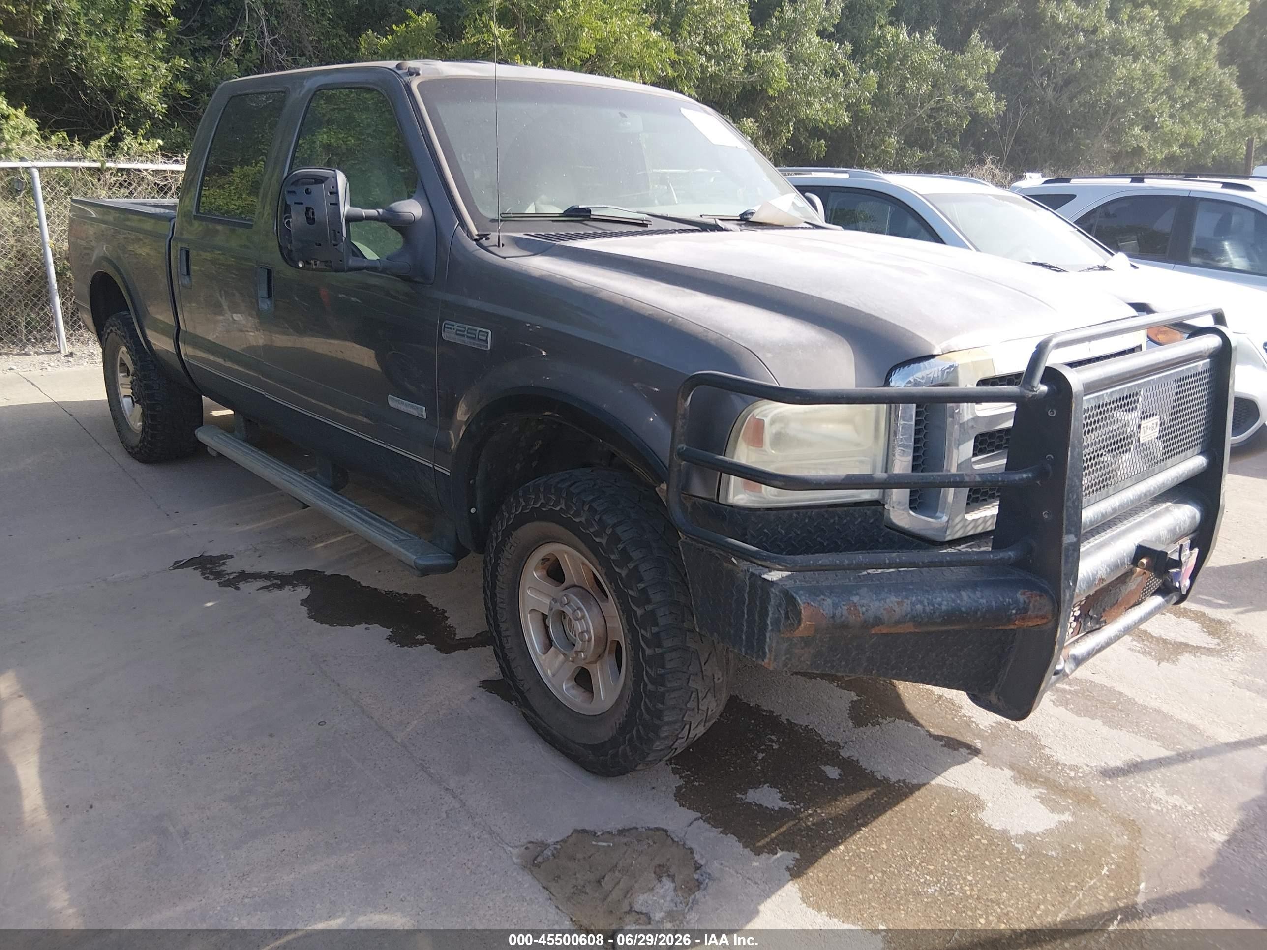 2006 Ford F-250 Lariat/xl/xlt Серый vin: 1FTSW21P16ED78077