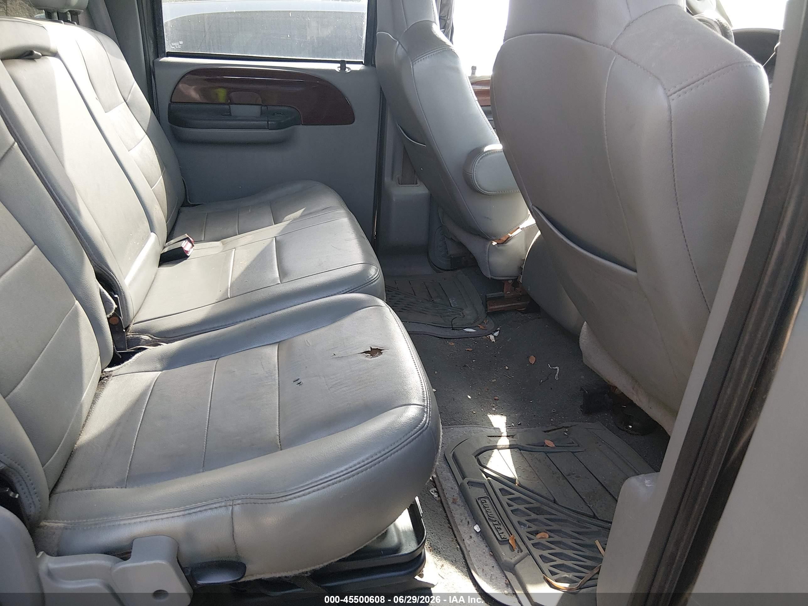 2006 Ford F-250 Lariat/xl/xlt Серый vin: 1FTSW21P16ED78077