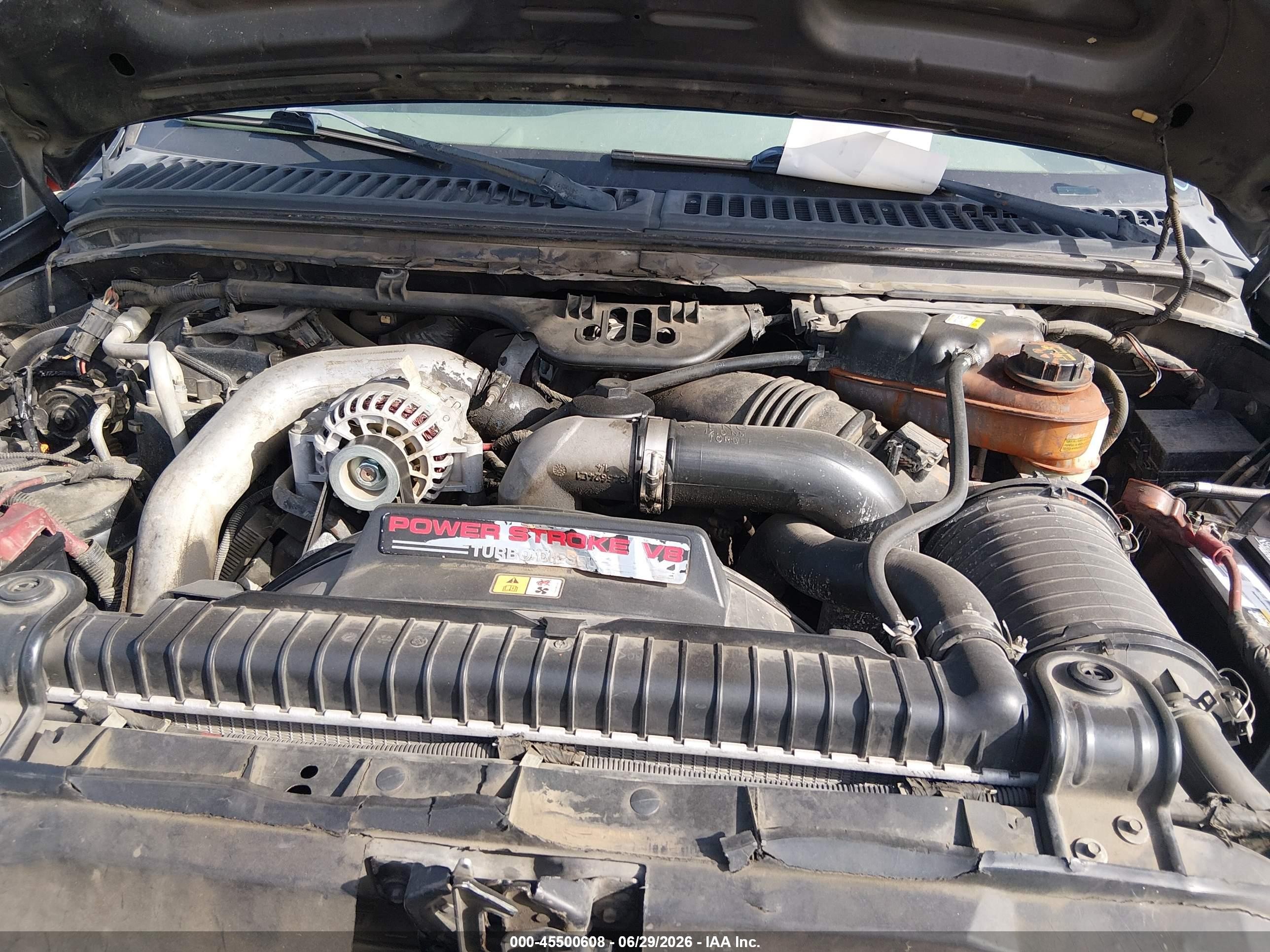 2006 Ford F-250 Lariat/xl/xlt Серый vin: 1FTSW21P16ED78077