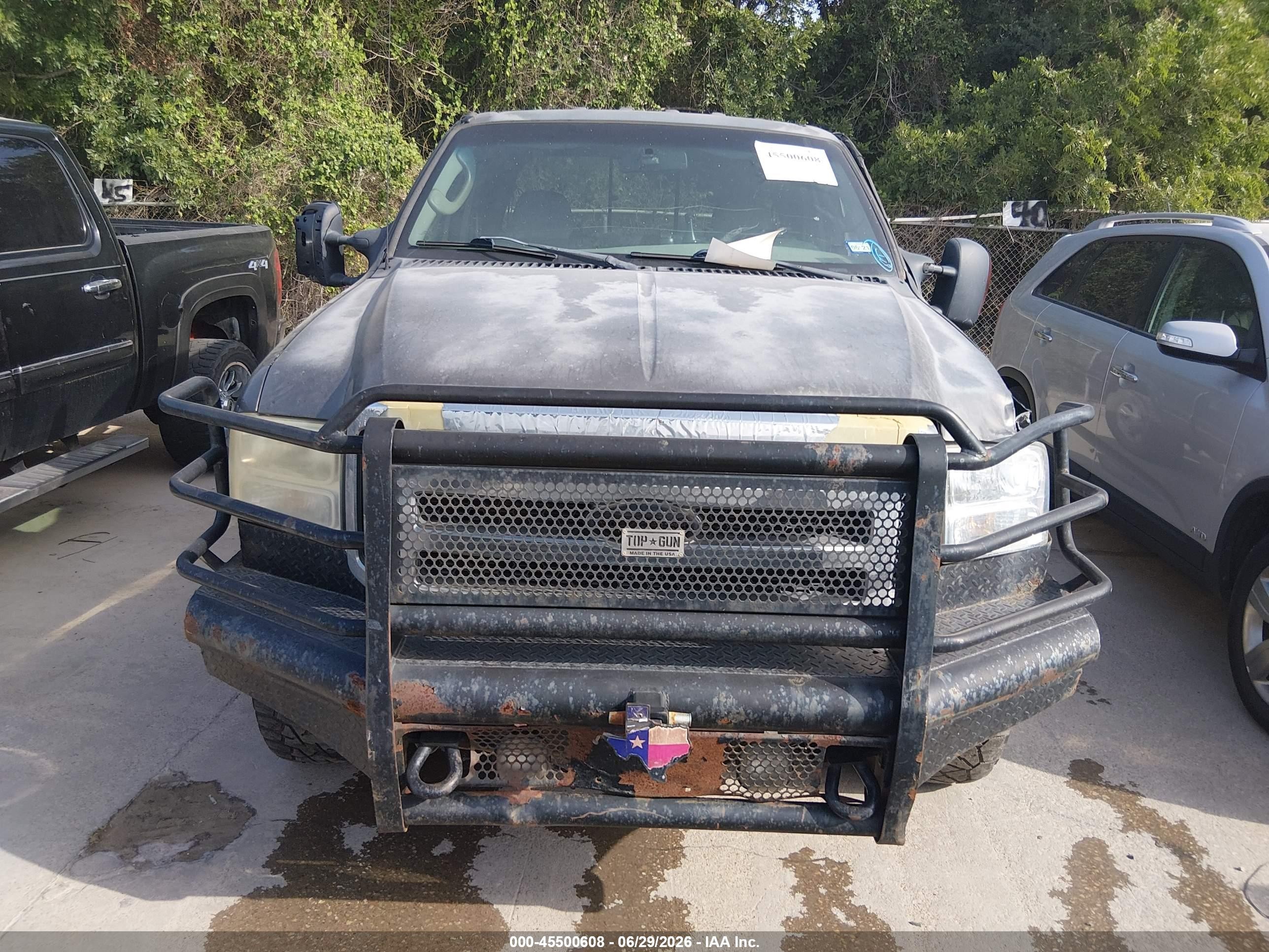 2006 Ford F-250 Lariat/xl/xlt Серый vin: 1FTSW21P16ED78077