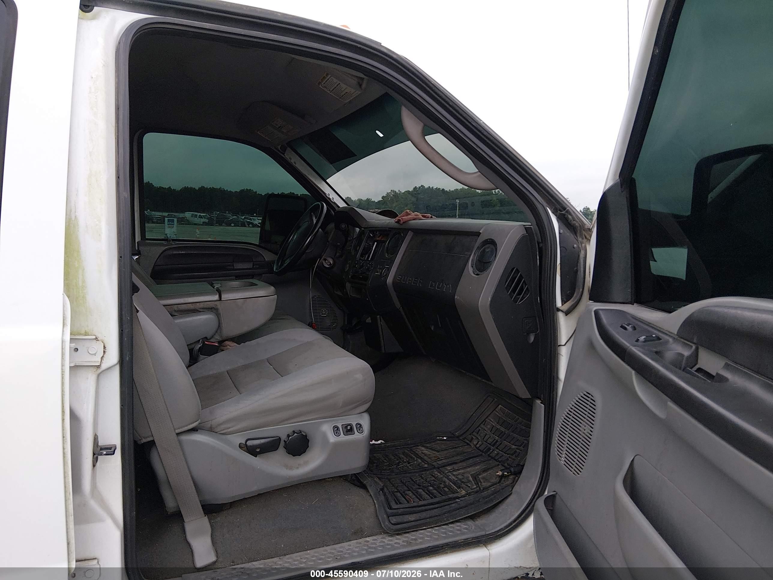 2006 Ford F-250 Lariat/xl/xlt White vin: 1FTSW21P16ED81822