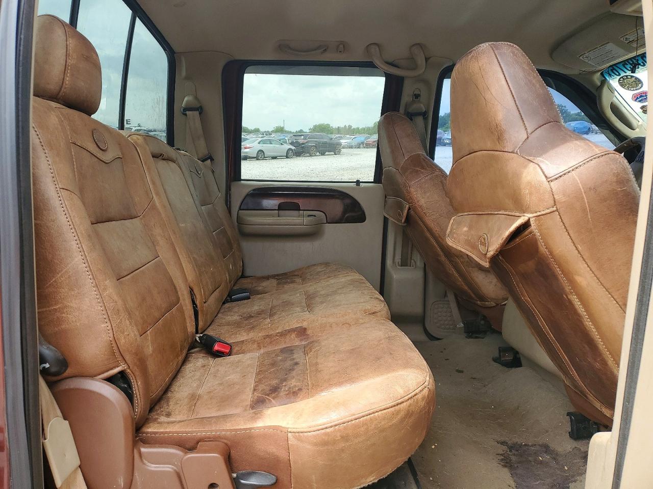 2007 Ford F250 Super Duty Burgundy vin: 1FTSW21P17EA03954