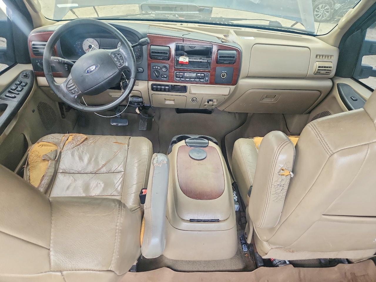 2005 Ford F250 Super Duty Gray vin: 1FTSW21P25EC94252