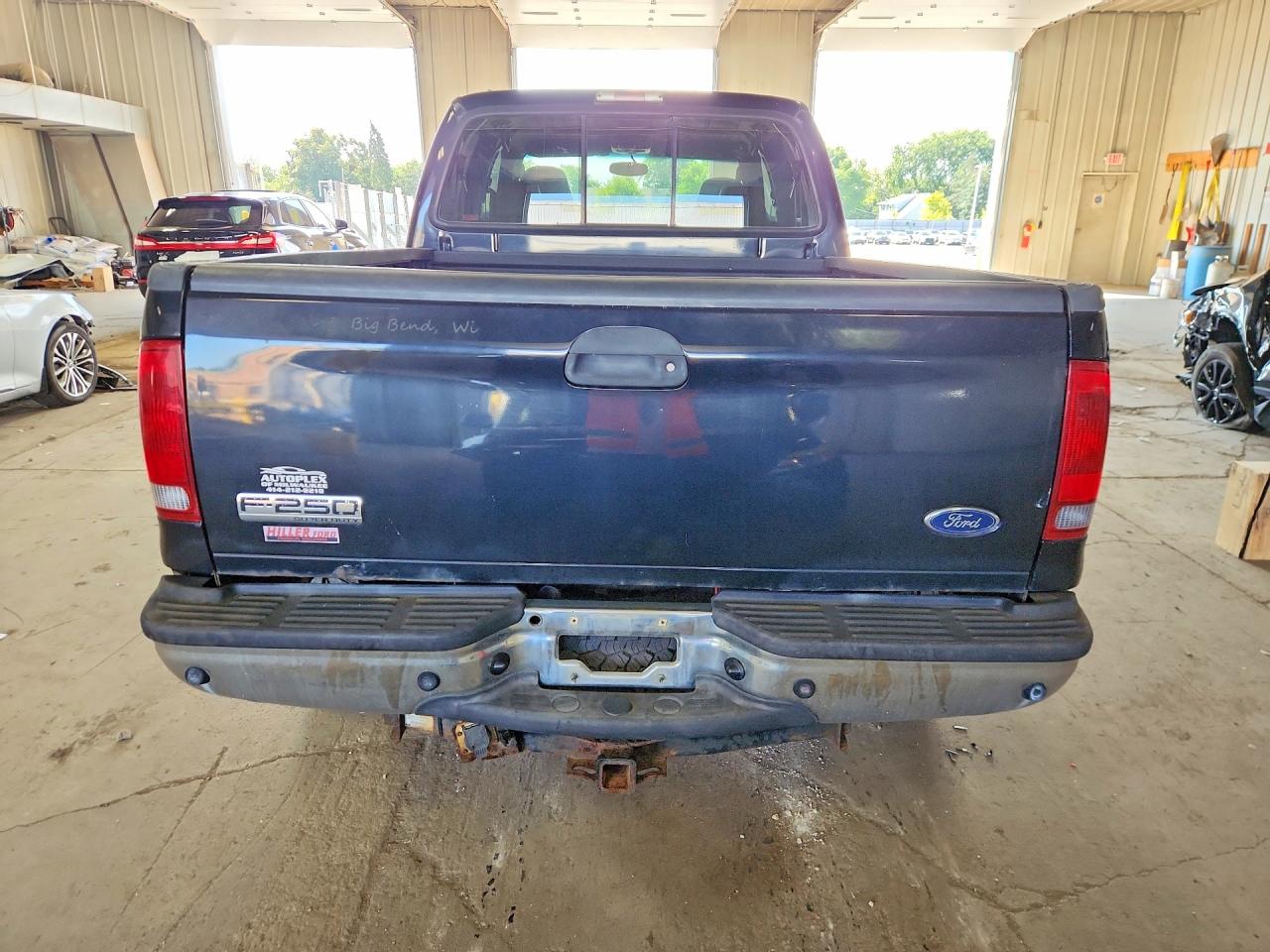 2005 Ford F250 Super Duty Black vin: 1FTSW21P25ED03516