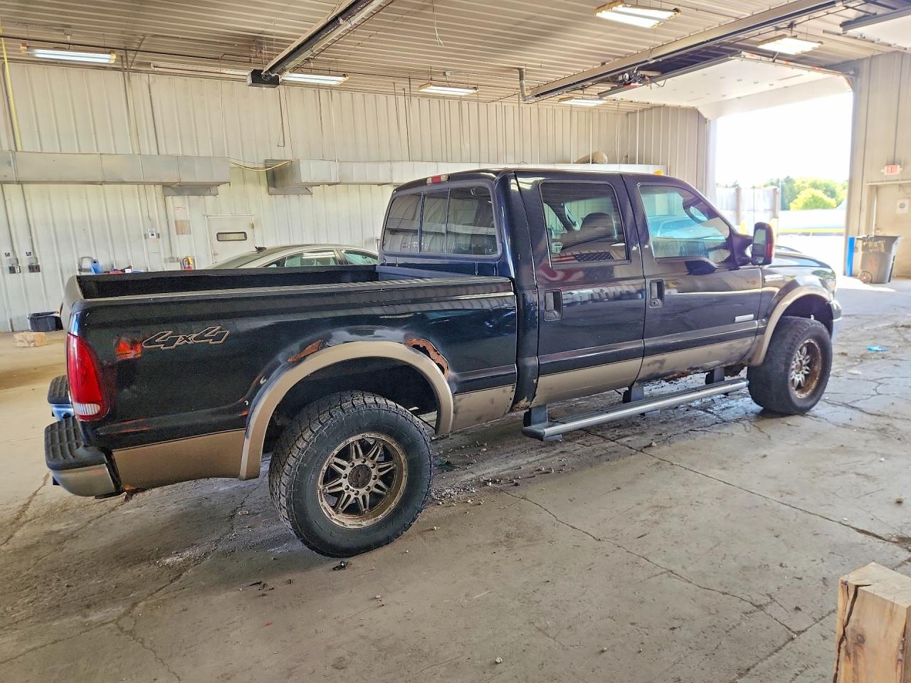 2005 Ford F250 Super Duty Black vin: 1FTSW21P25ED03516