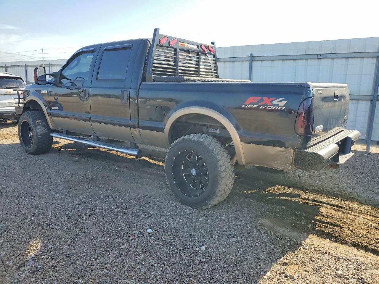 2006 Ford F250 Super Duty Black vin: 1FTSW21P26EA53647