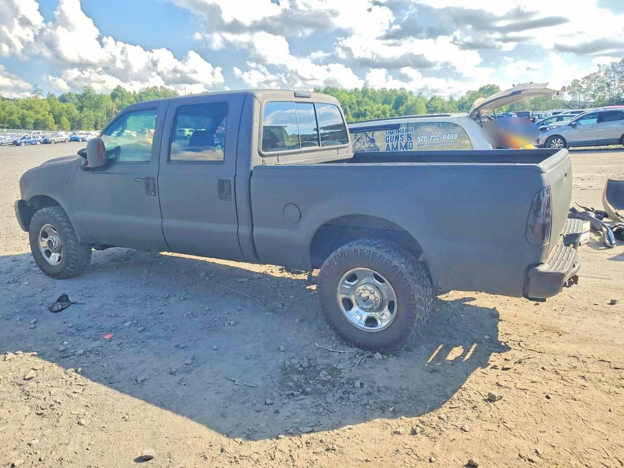 2006 Ford F250 Super Duty Black vin: 1FTSW21P26EB21350