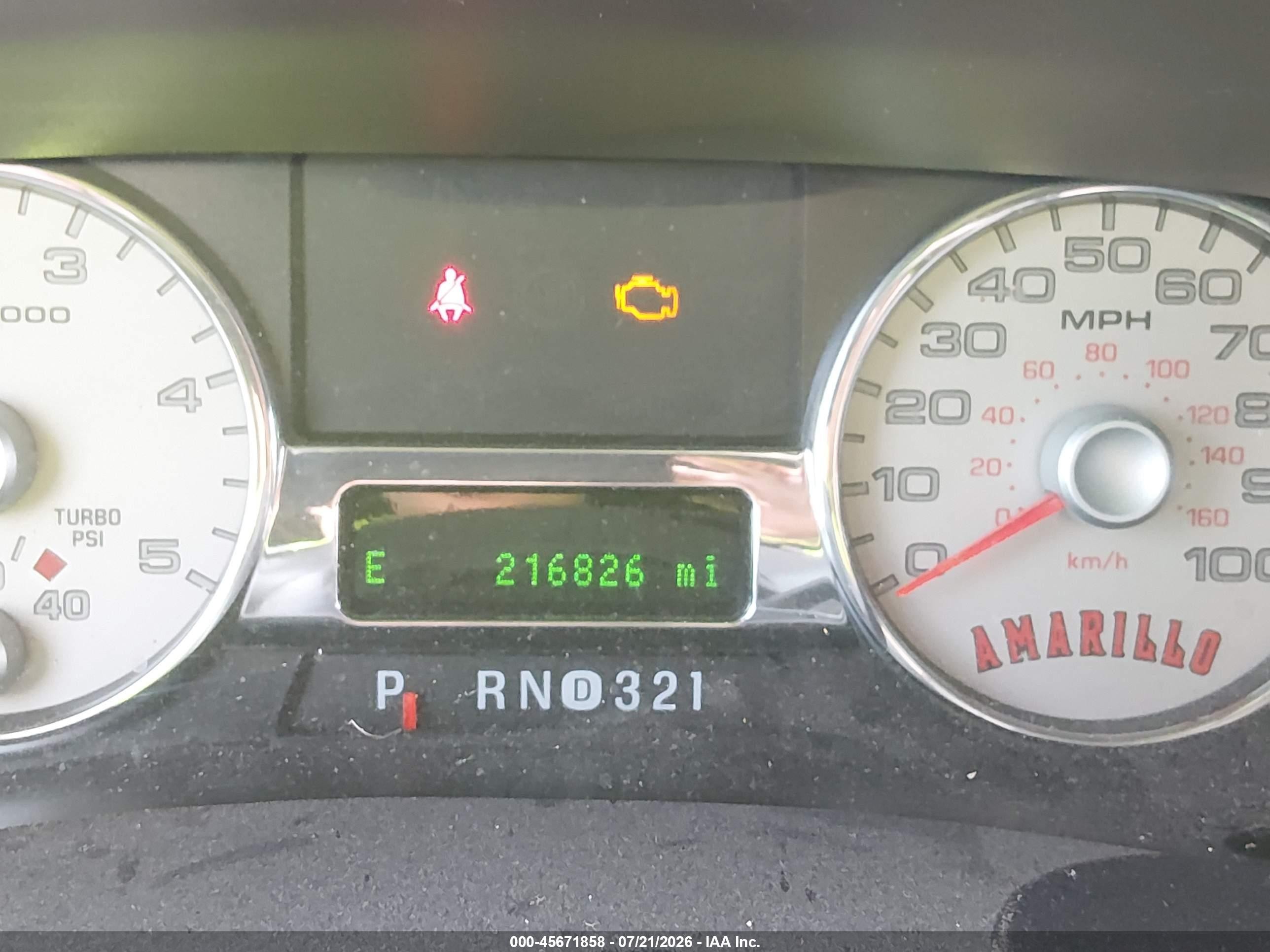 2006 Ford F-250 Lariat/xl/xlt Yellow vin: 1FTSW21P26EB23020