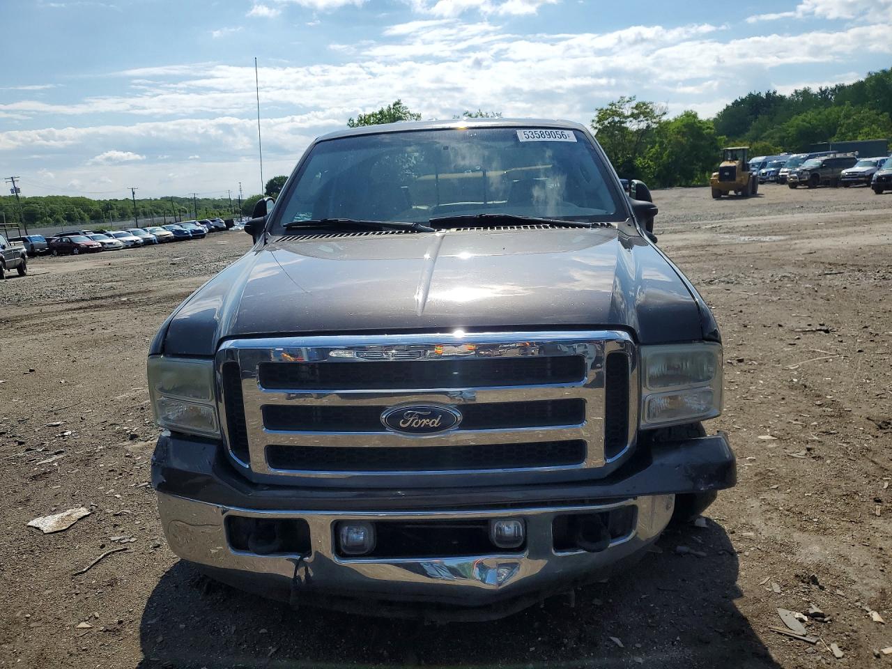2006 Ford F250 Super Duty Gray vin: 1FTSW21P26EB31537