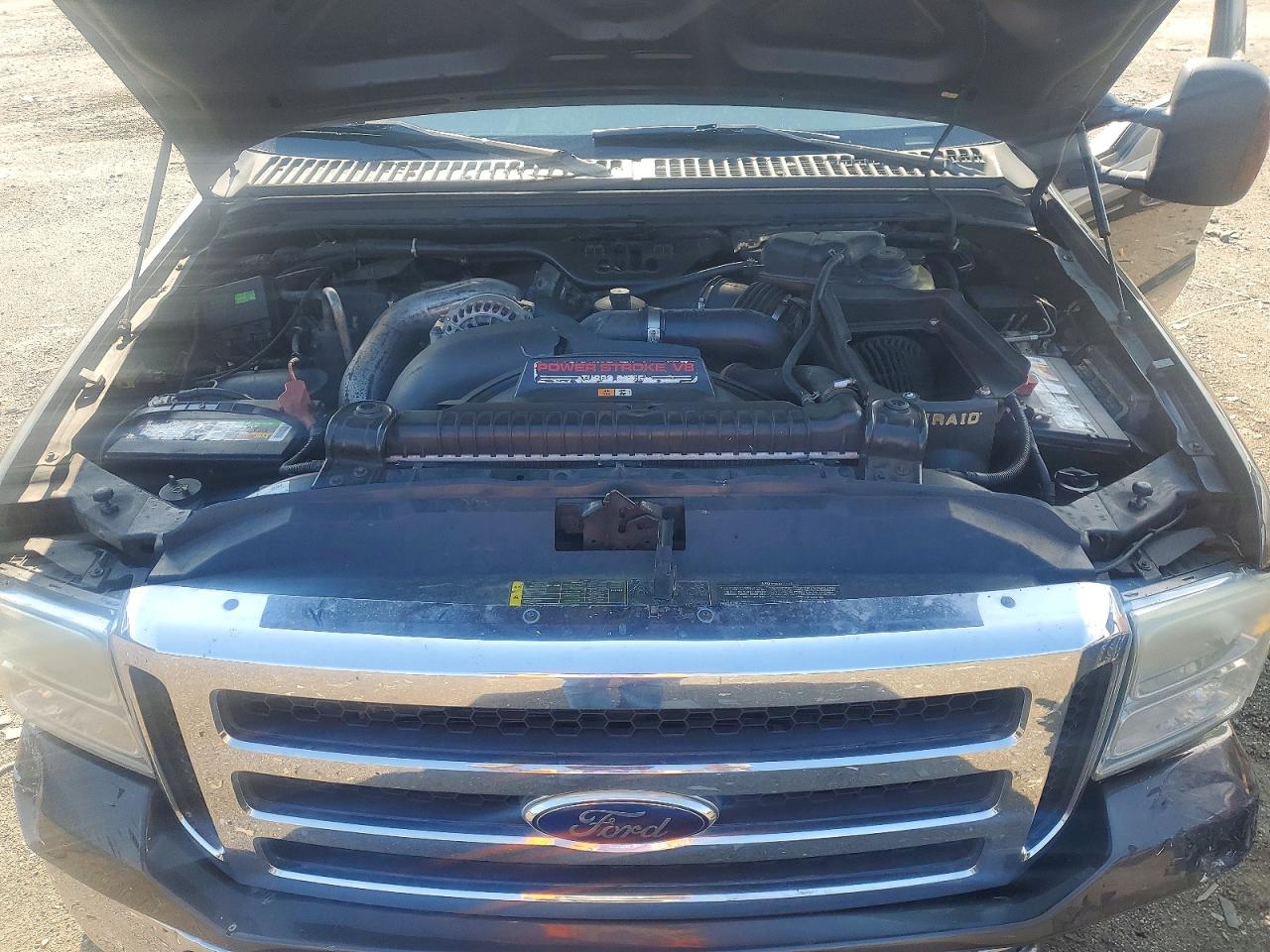 2006 Ford F250 Super Duty Gray vin: 1FTSW21P26EB31537
