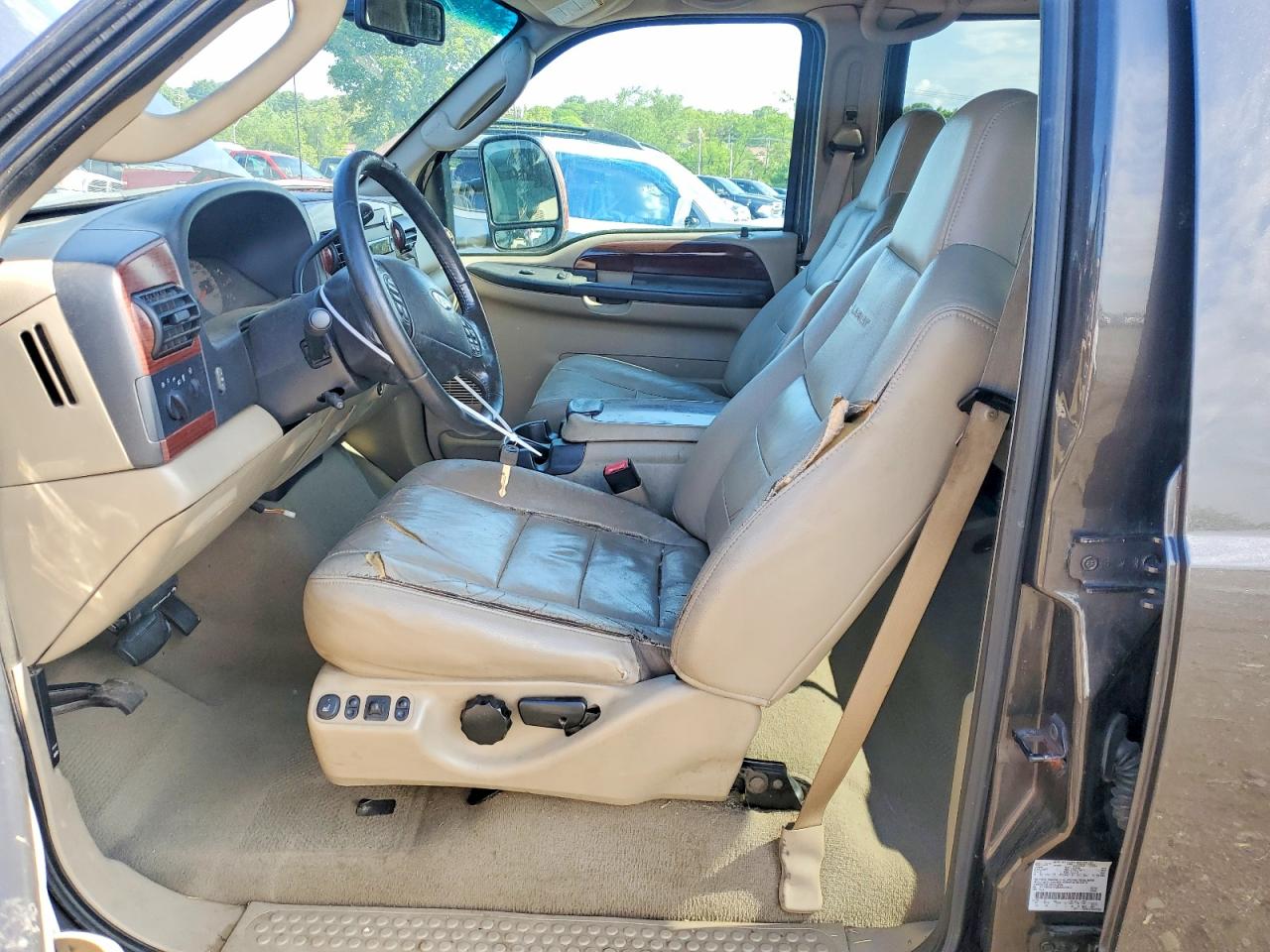 2006 Ford F250 Super Duty Gray vin: 1FTSW21P26EB31537
