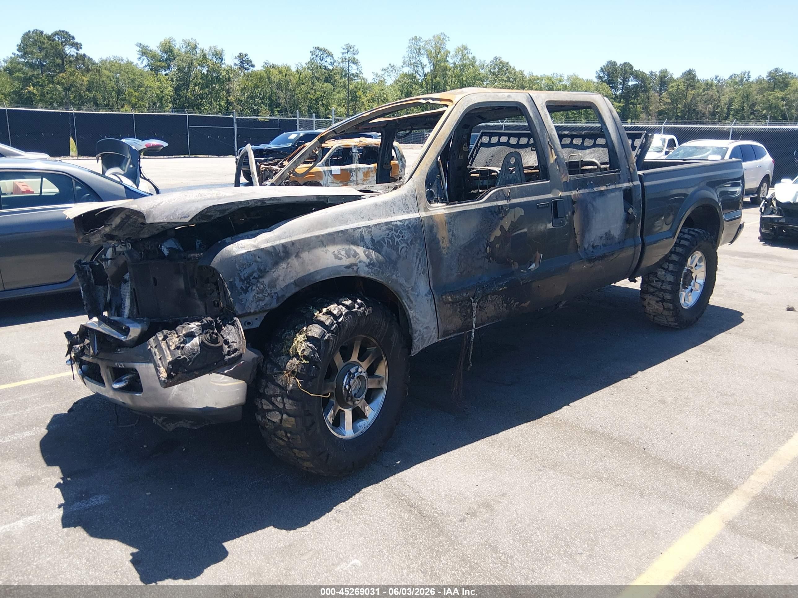 2006 Ford F-250 Lariat/xl/xlt Черный vin: 1FTSW21P26EB55045