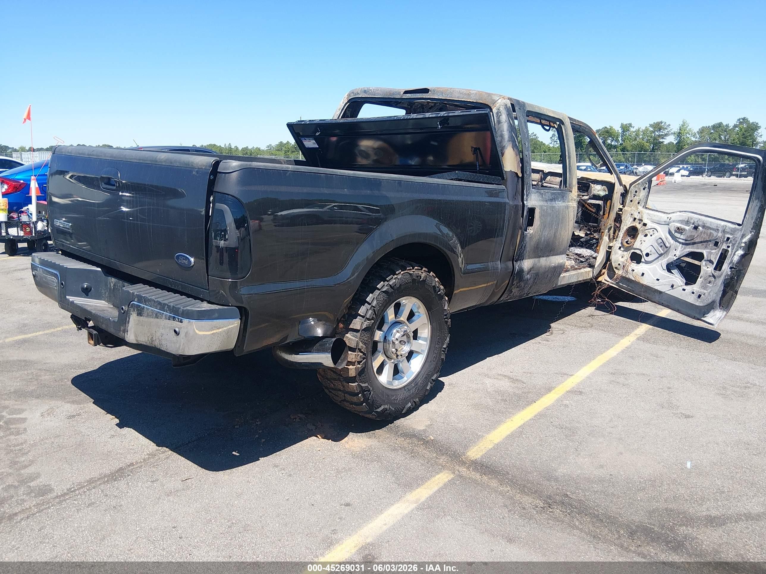 2006 Ford F-250 Lariat/xl/xlt Черный vin: 1FTSW21P26EB55045