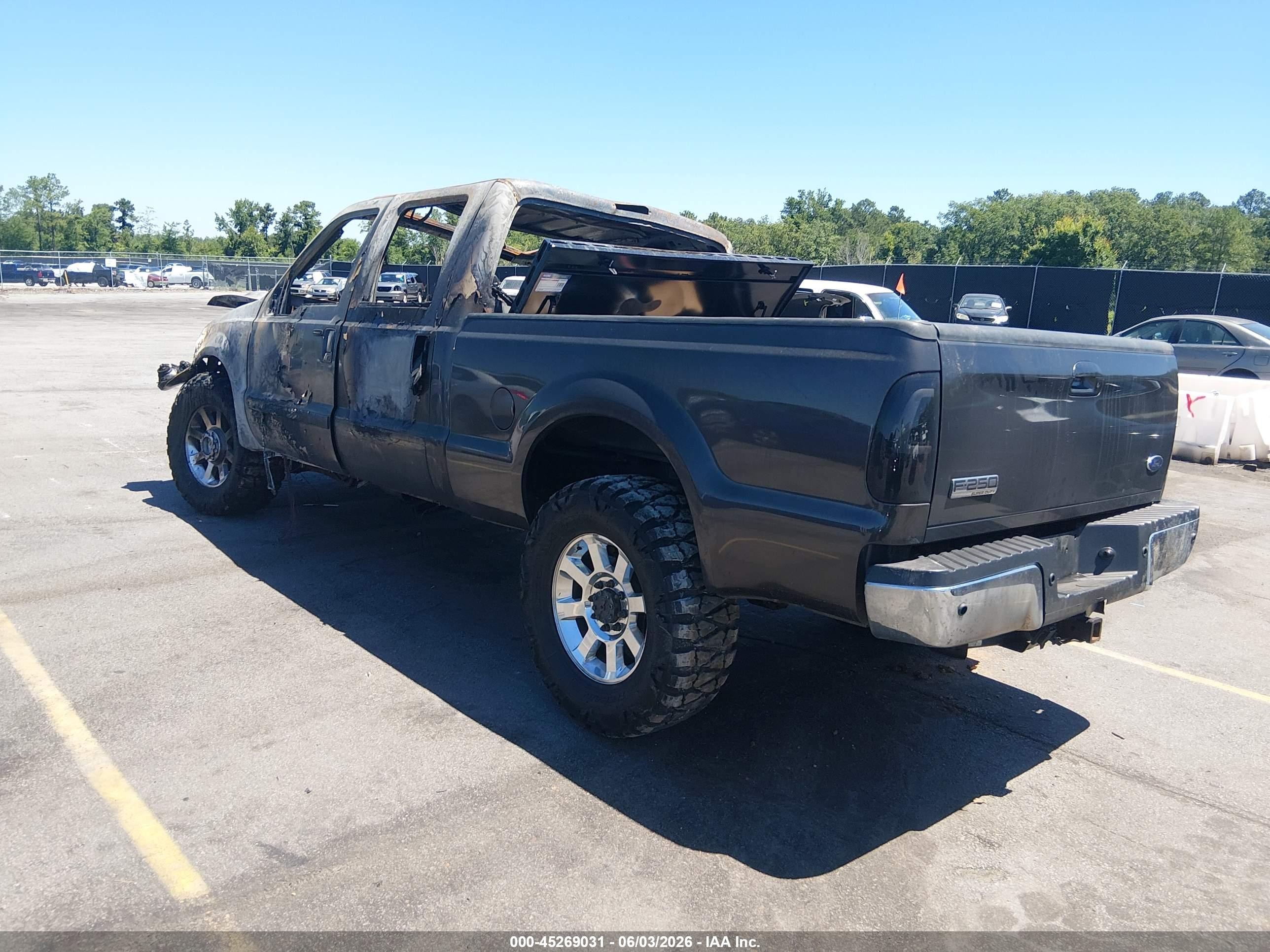 2006 Ford F-250 Lariat/xl/xlt Черный vin: 1FTSW21P26EB55045