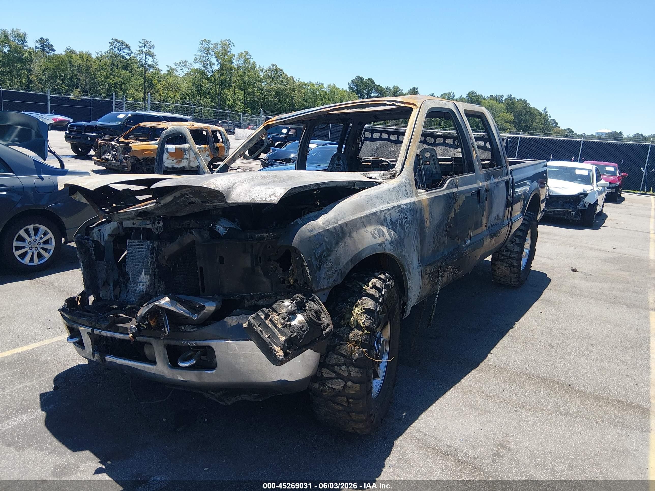 2006 Ford F-250 Lariat/xl/xlt Черный vin: 1FTSW21P26EB55045