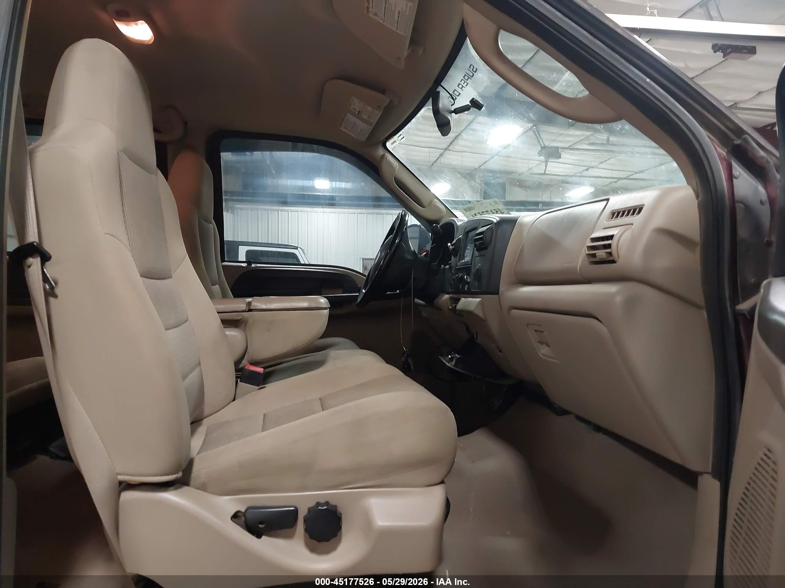 2006 Ford F-250 Lariat/xl/xlt Maroon vin: 1FTSW21P26EB89373