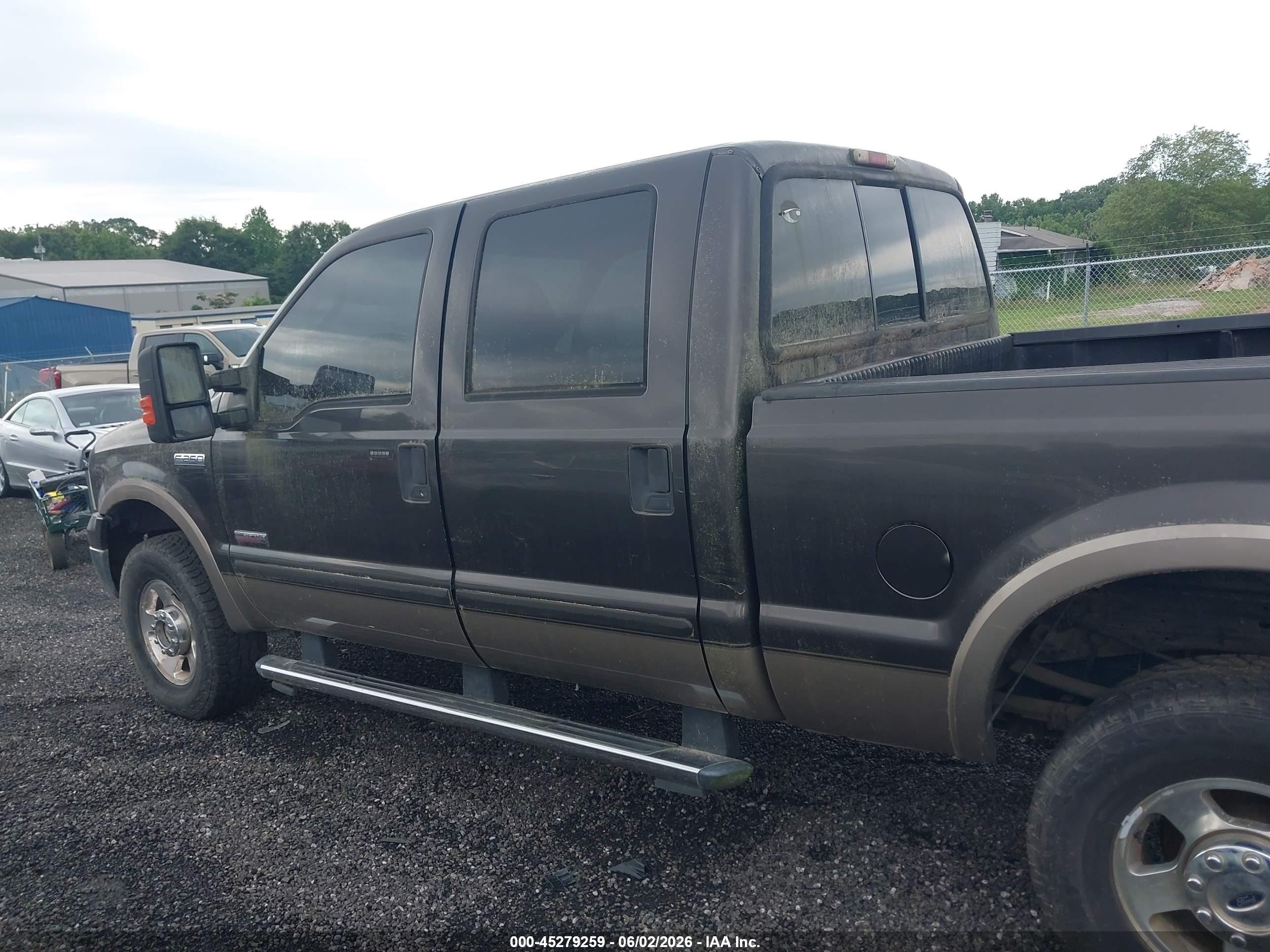2005 Ford F-250 Lariat/xl/xlt Brown vin: 1FTSW21P35EA83481