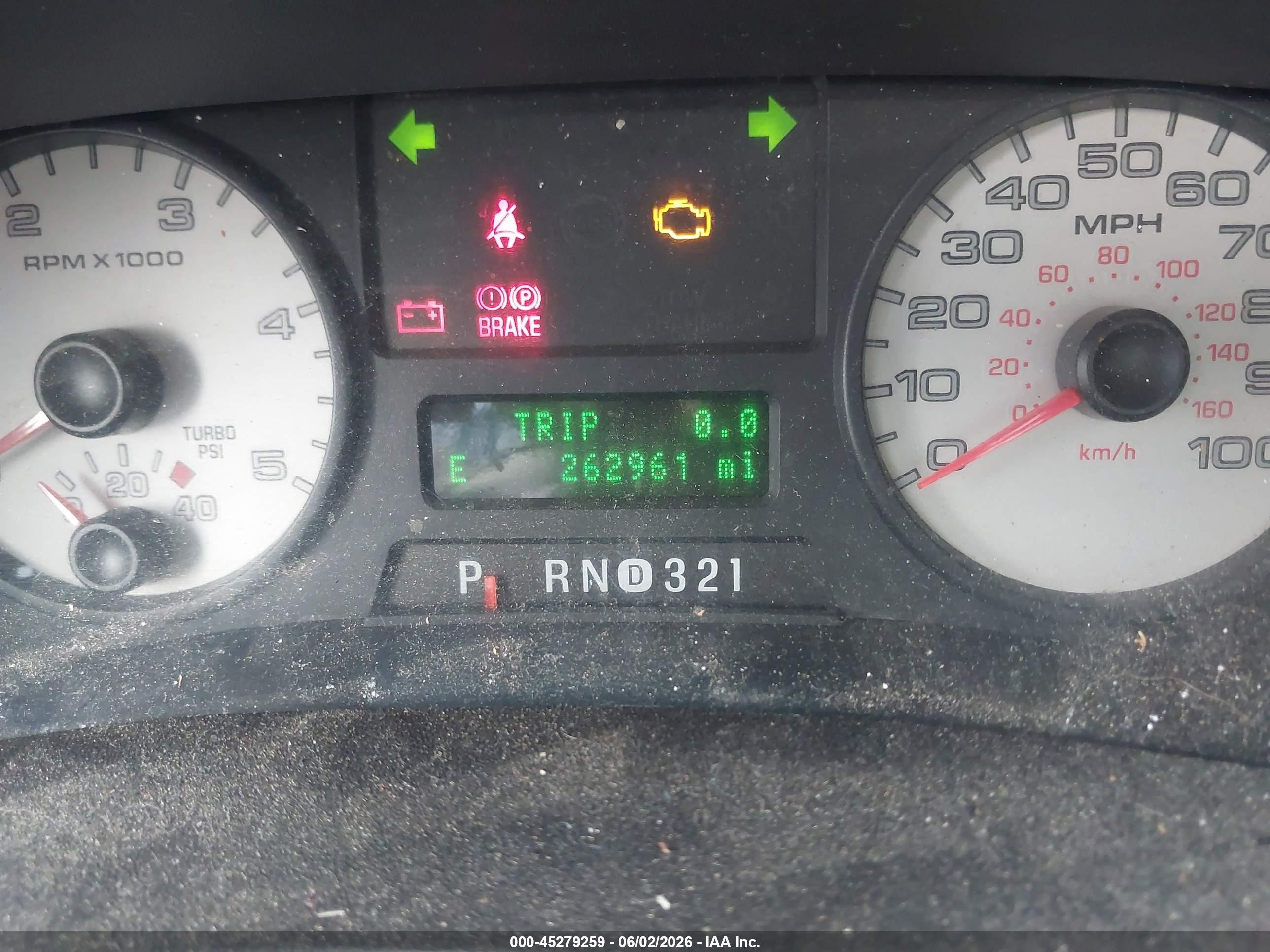 2005 Ford F-250 Lariat/xl/xlt Brown vin: 1FTSW21P35EA83481