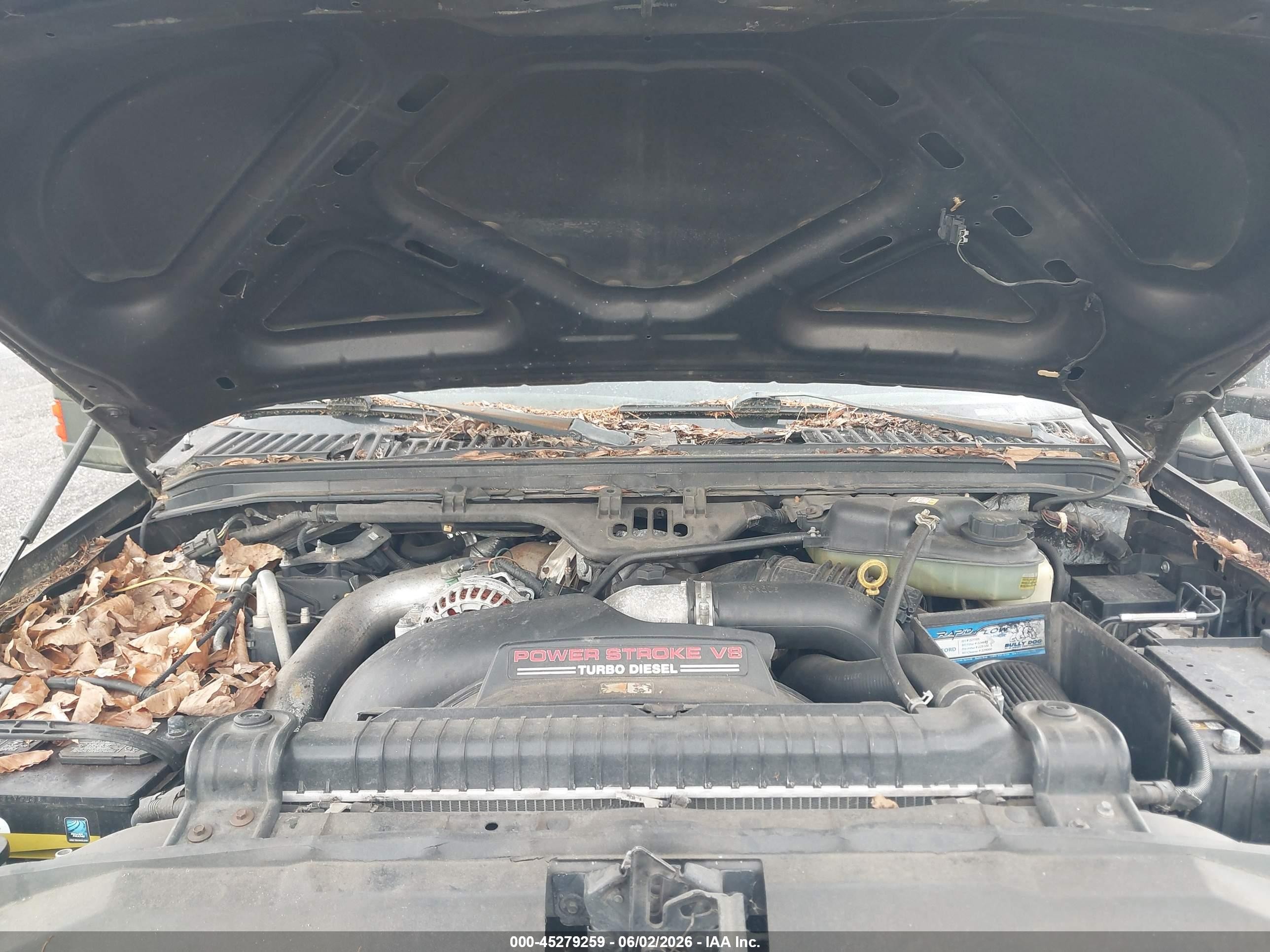 2005 Ford F-250 Lariat/xl/xlt Brown vin: 1FTSW21P35EA83481