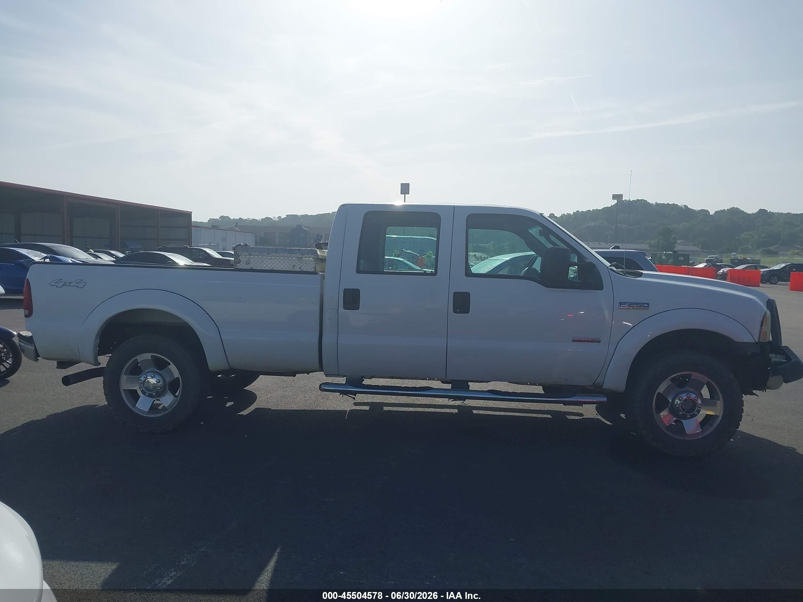 2005 Ford F-250 Lariat/xl/xlt White vin: 1FTSW21P35EB65923