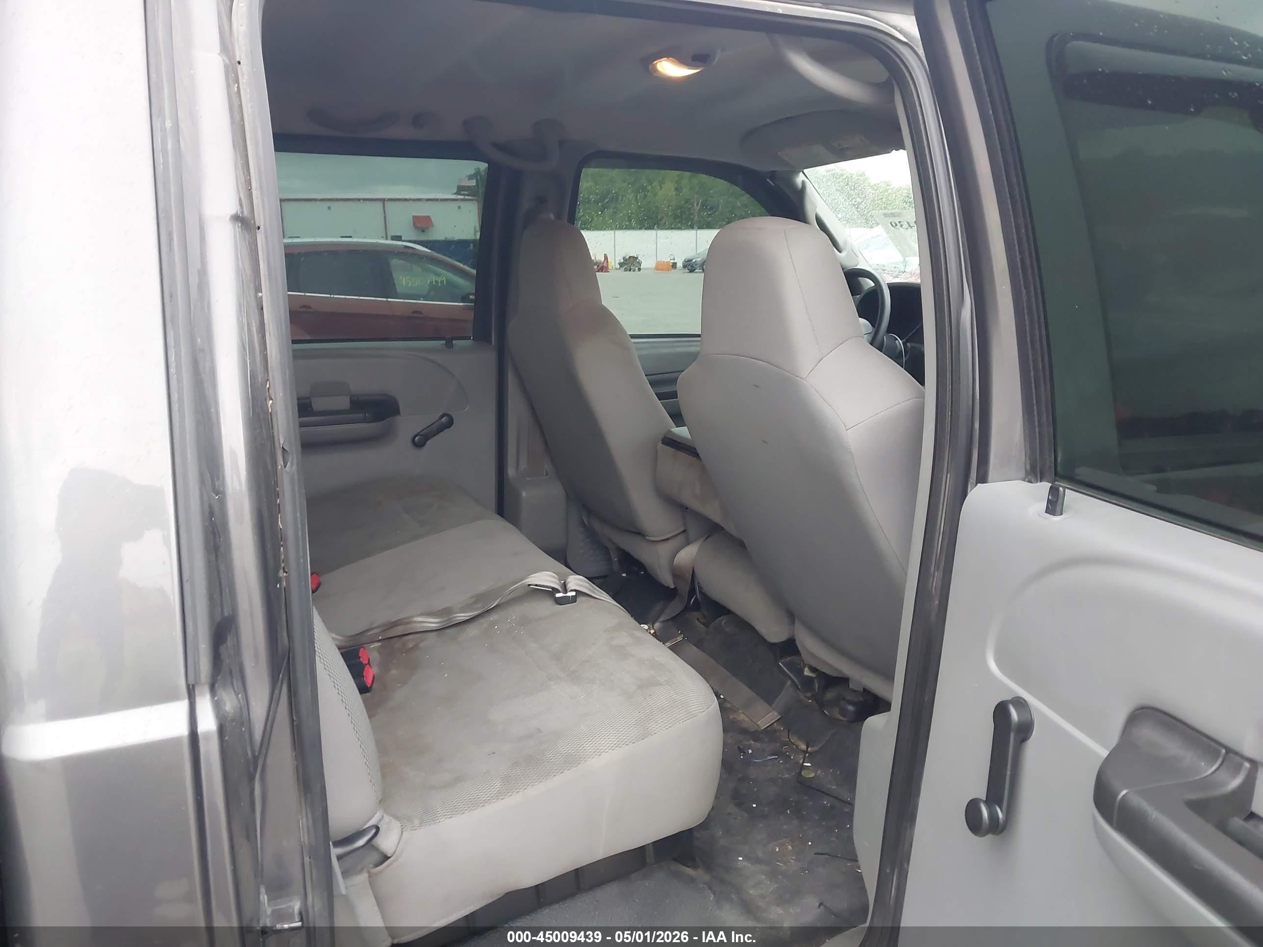 2005 Ford F-250 Lariat/xl/xlt Gray vin: 1FTSW21P35EC51572