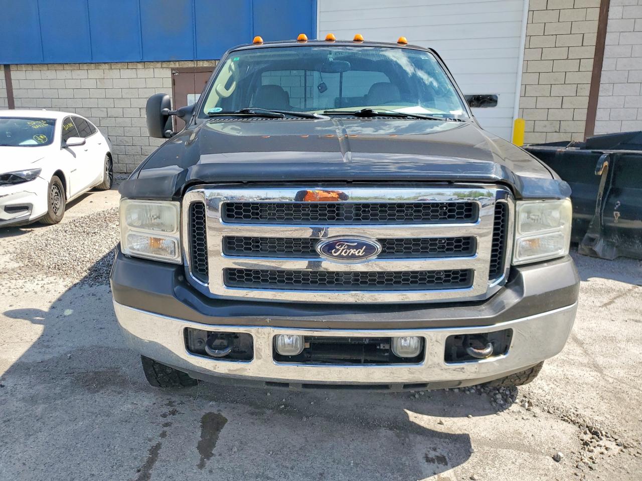 2005 Ford F250 Super Duty Brown vin: 1FTSW21P35ED25413
