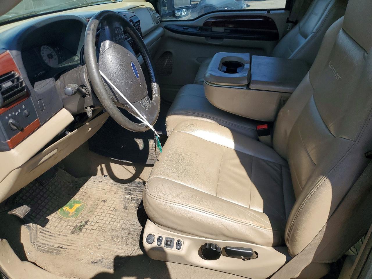 2005 Ford F250 Super Duty Brown vin: 1FTSW21P35ED25413
